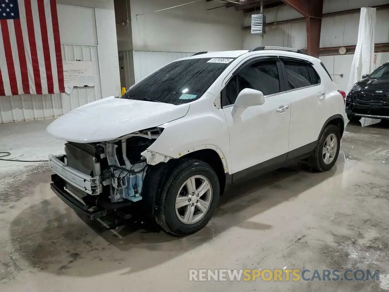 1 Фотография поврежденного автомобиля KL7CJPSB4KB931588 CHEVROLET TRAX 2019