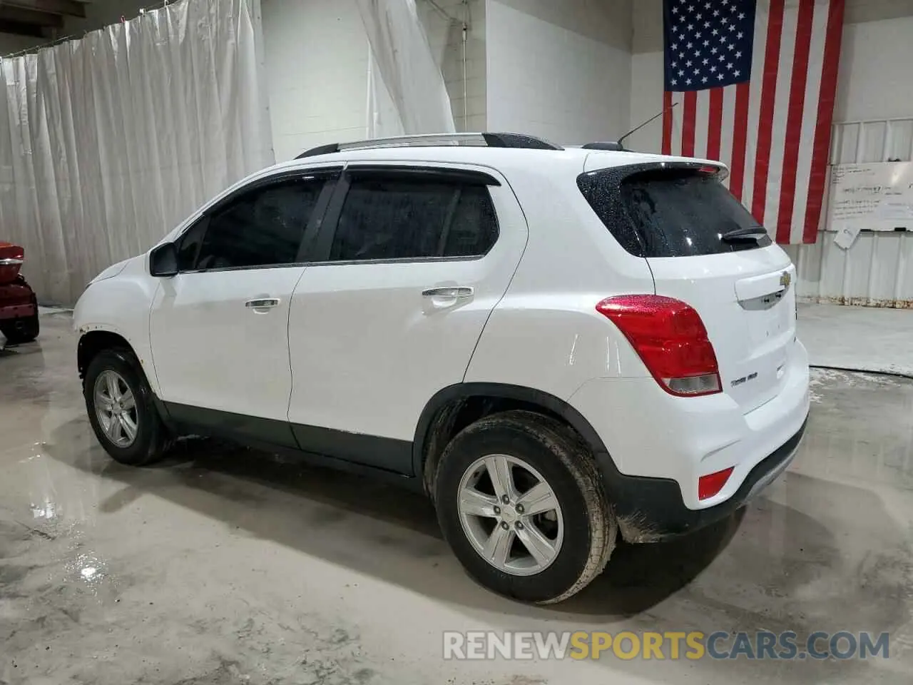2 Фотография поврежденного автомобиля KL7CJPSB4KB931588 CHEVROLET TRAX 2019