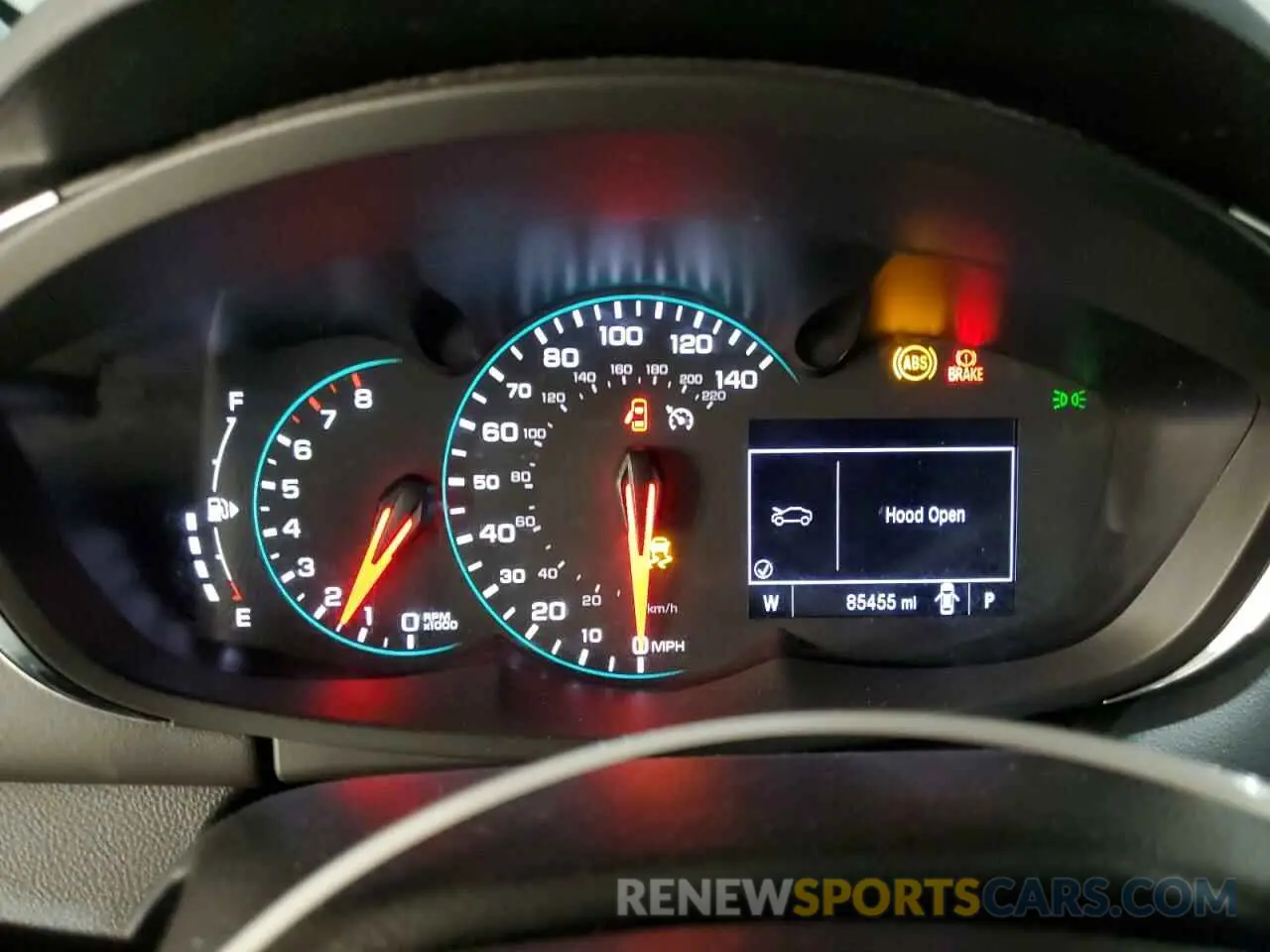 9 Фотография поврежденного автомобиля KL7CJPSB4KB931588 CHEVROLET TRAX 2019