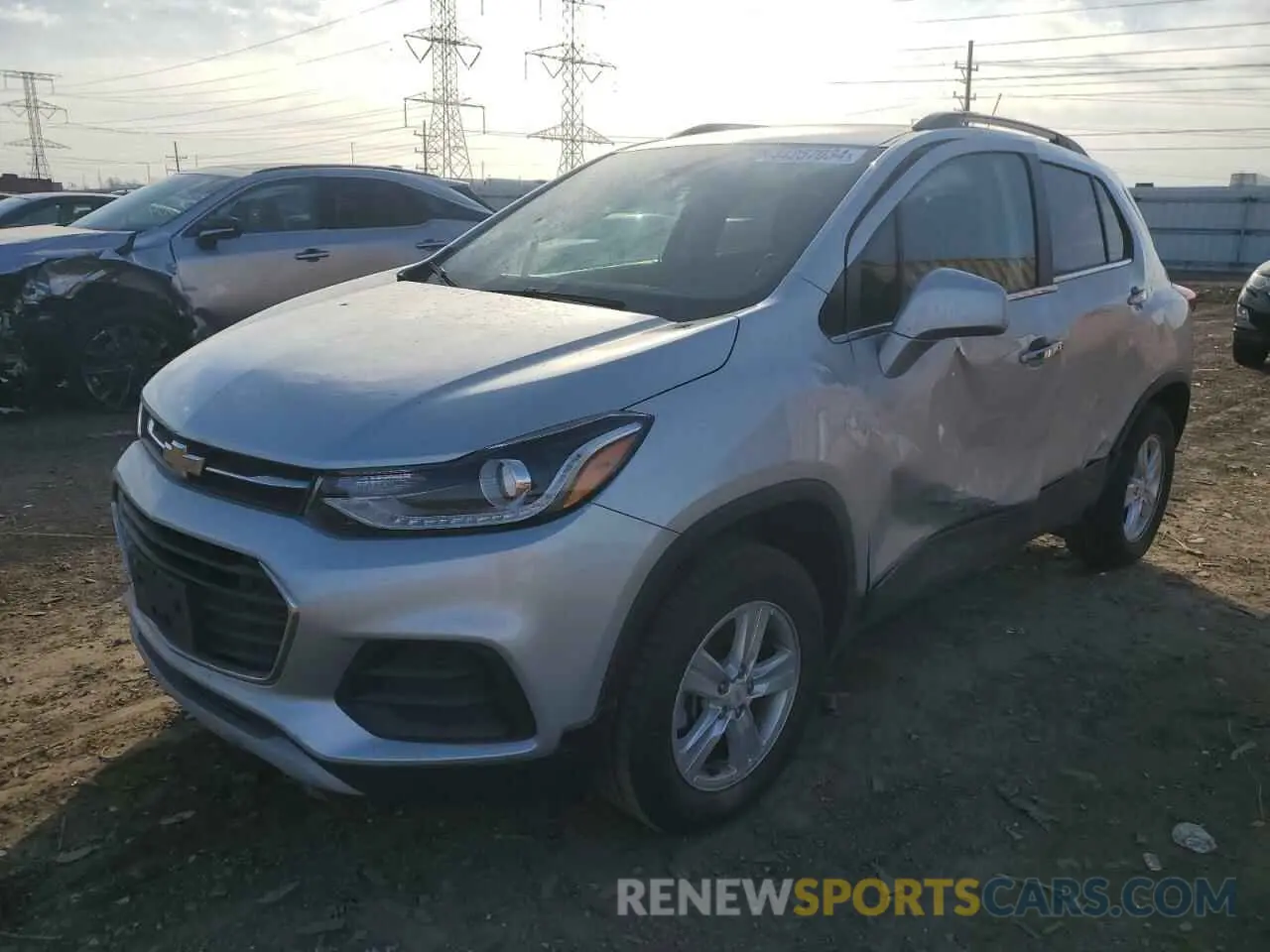 1 Фотография поврежденного автомобиля KL7CJPSB5KB861177 CHEVROLET TRAX 2019