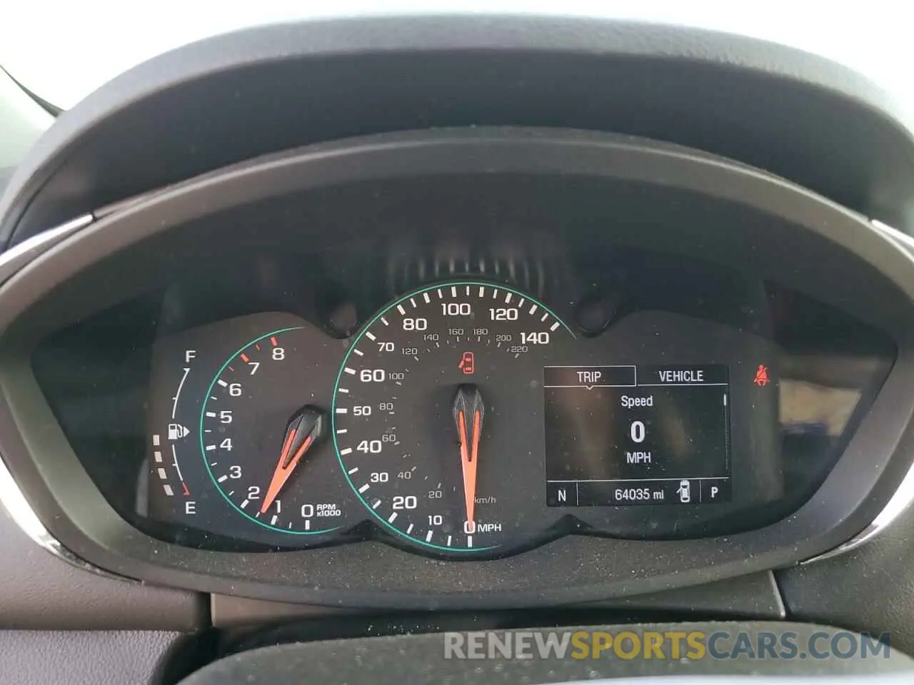 9 Фотография поврежденного автомобиля KL7CJPSB5KB861177 CHEVROLET TRAX 2019