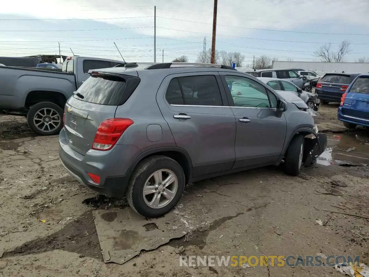 3 Photograph of a damaged car KL7CJPSB5KB936427 CHEVROLET TRAX 2019