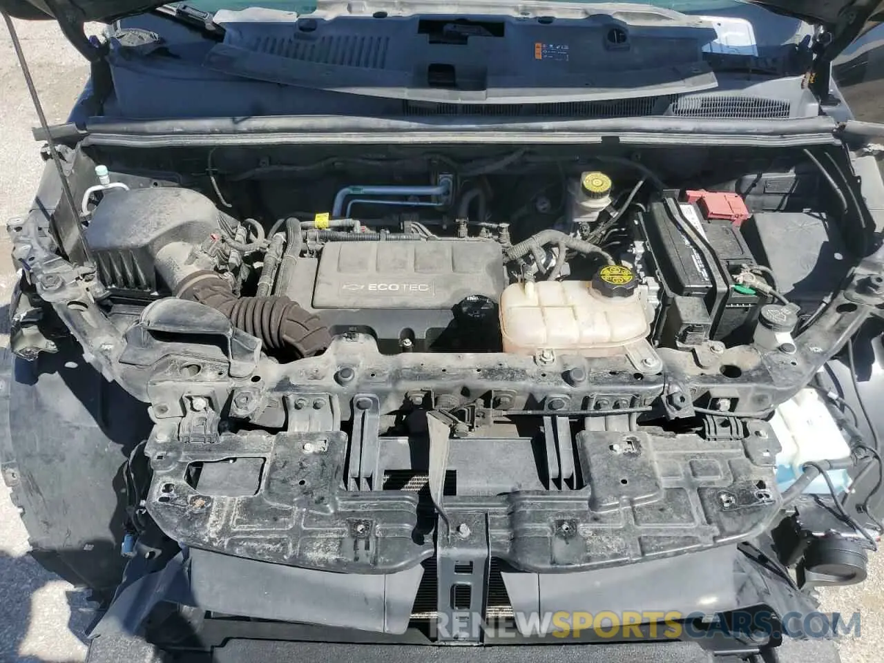 11 Photograph of a damaged car KL7CJPSB6KB815194 CHEVROLET TRAX 2019