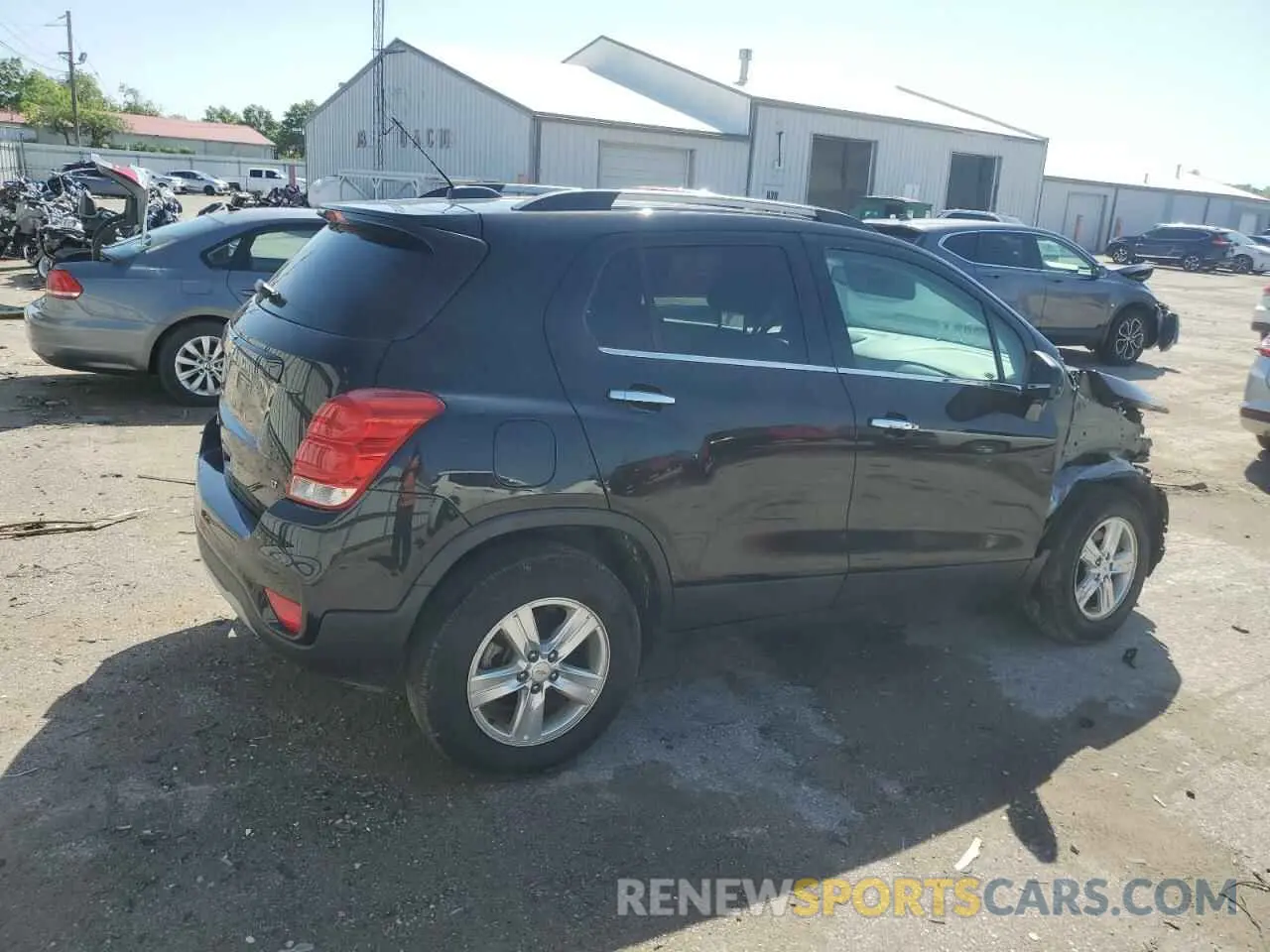 3 Photograph of a damaged car KL7CJPSB6KB815194 CHEVROLET TRAX 2019