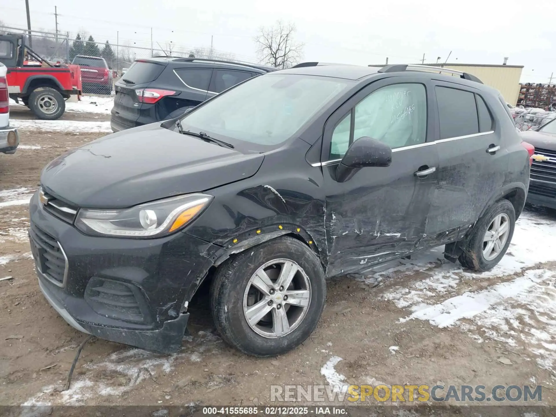 2 Фотография поврежденного автомобиля KL7CJPSB6KB873807 CHEVROLET TRAX 2019
