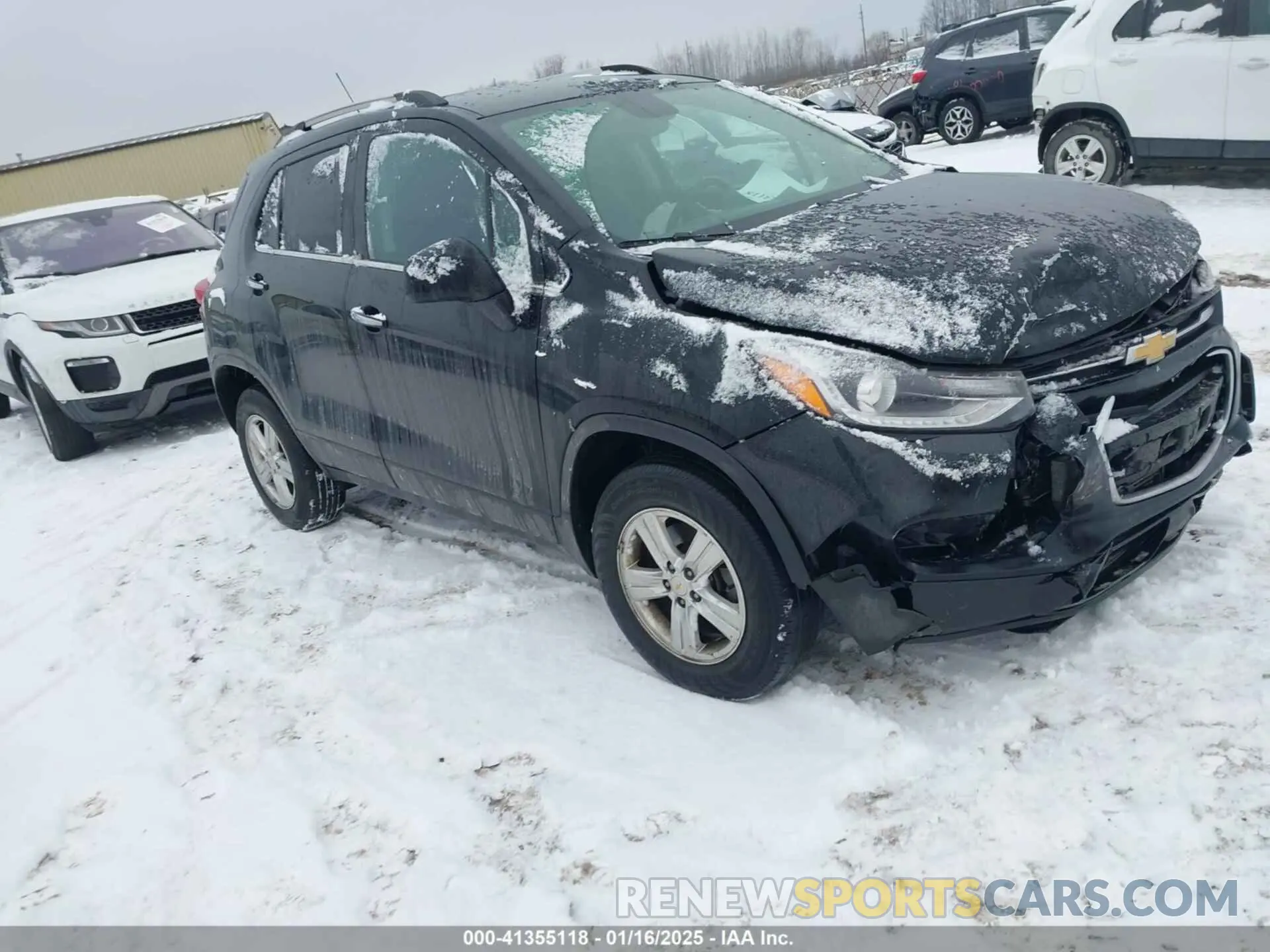 1 Photograph of a damaged car KL7CJPSB6KB925985 CHEVROLET TRAX 2019