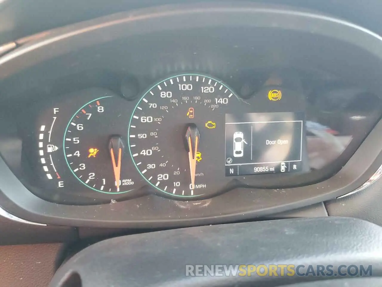 9 Photograph of a damaged car KL7CJPSB7KB719316 CHEVROLET TRAX 2019