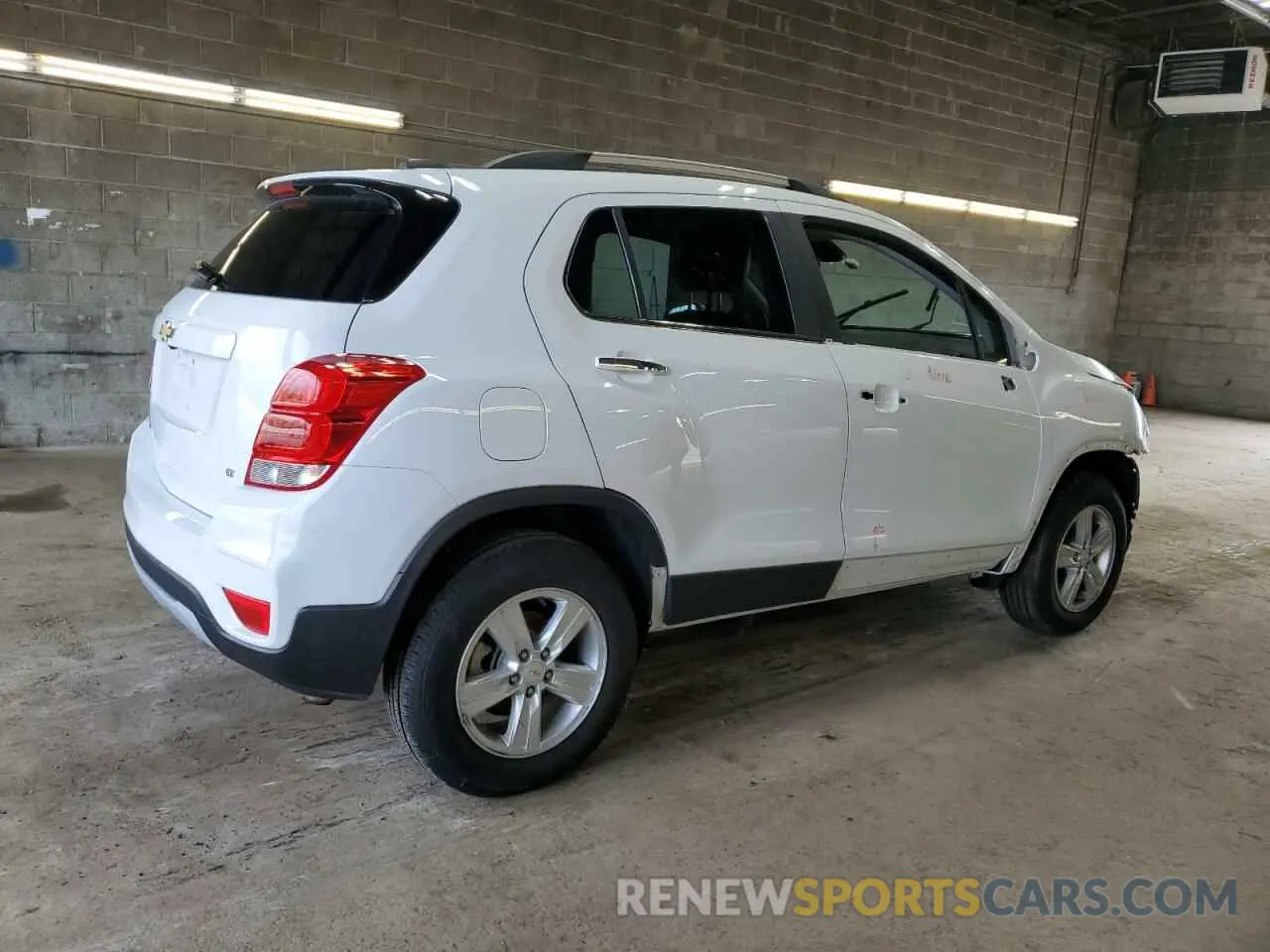 3 Photograph of a damaged car KL7CJPSB7KB904675 CHEVROLET TRAX 2019