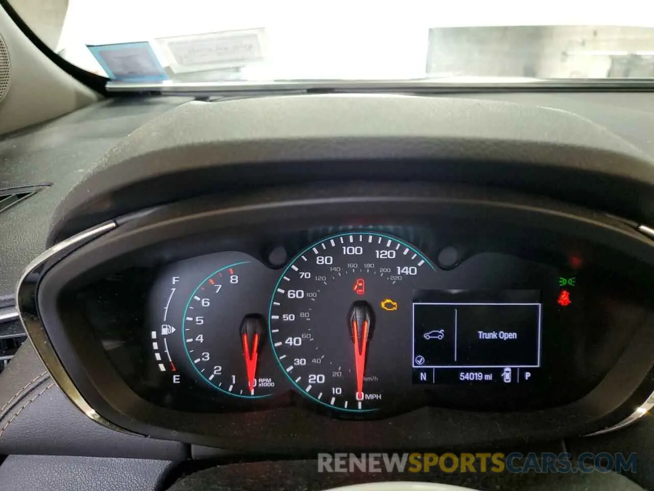 9 Photograph of a damaged car KL7CJPSB7KB904675 CHEVROLET TRAX 2019