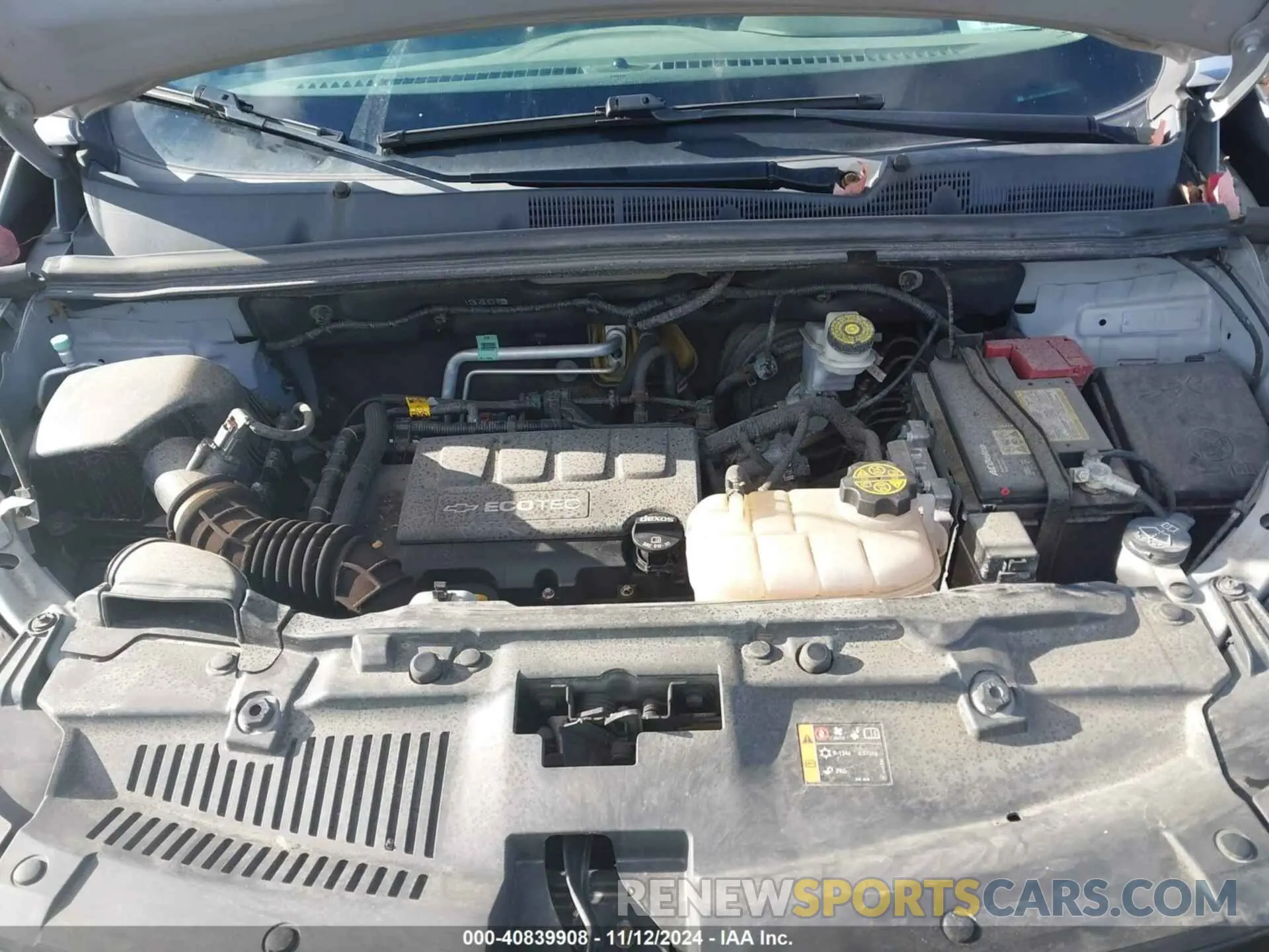 10 Photograph of a damaged car KL7CJPSB8KB830991 CHEVROLET TRAX 2019