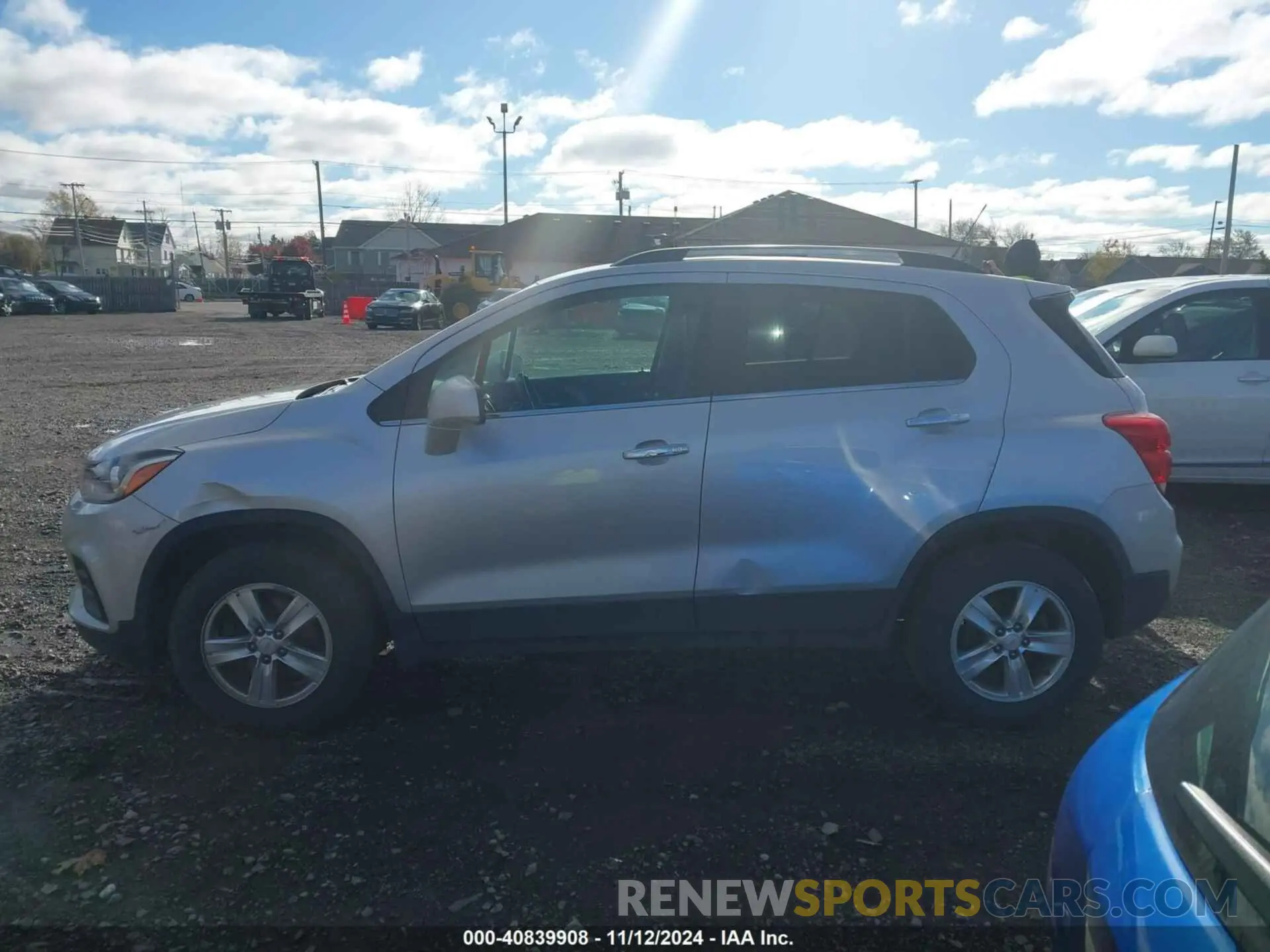 14 Photograph of a damaged car KL7CJPSB8KB830991 CHEVROLET TRAX 2019