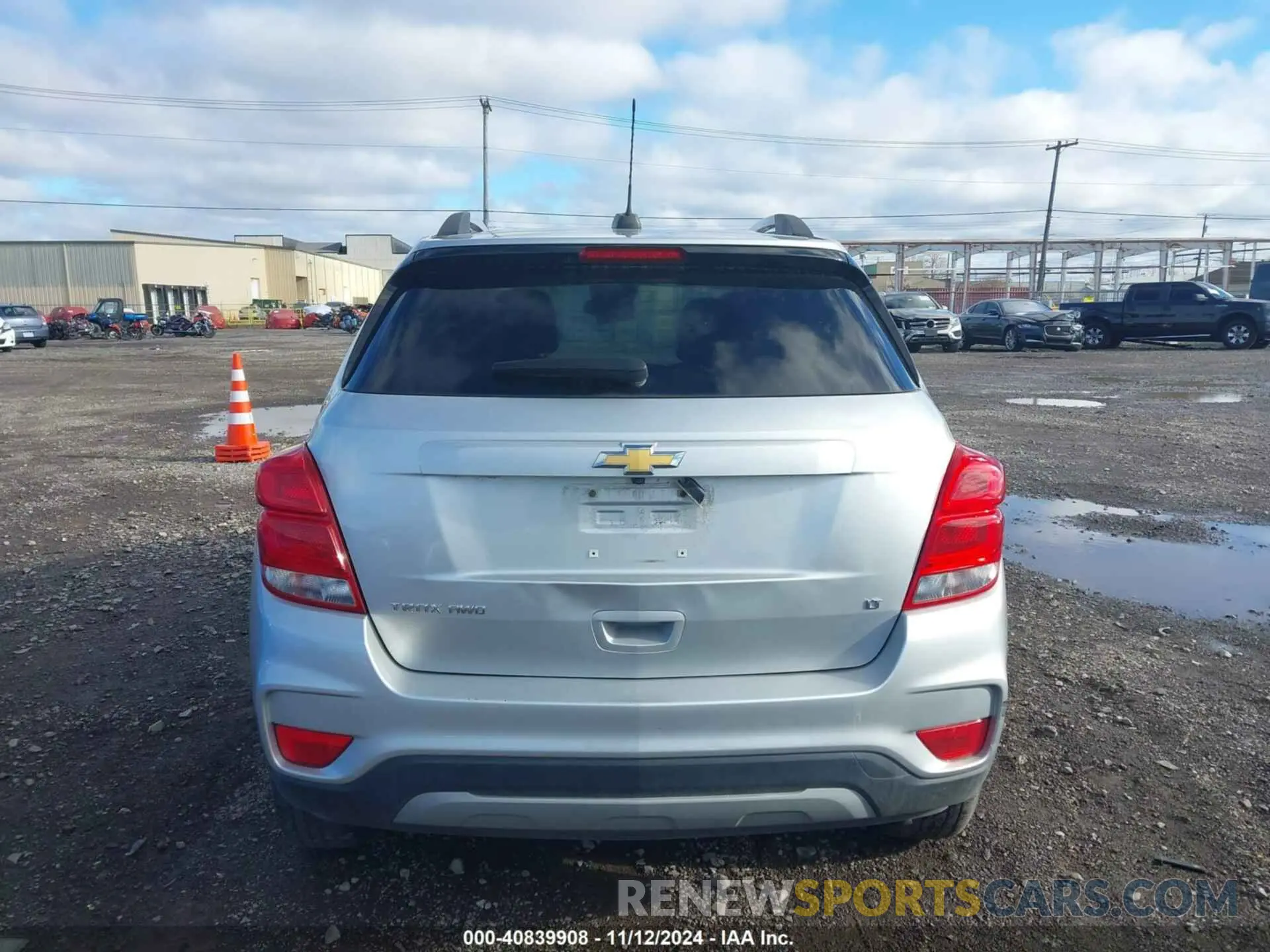 16 Photograph of a damaged car KL7CJPSB8KB830991 CHEVROLET TRAX 2019