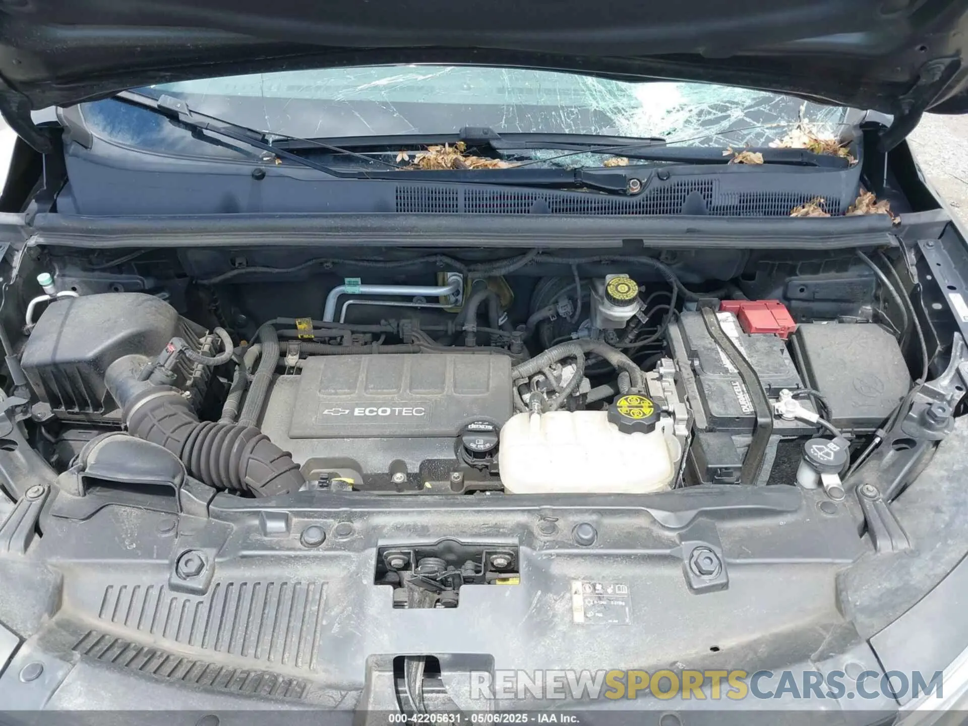 10 Photograph of a damaged car KL7CJPSB8KB901218 CHEVROLET TRAX 2019