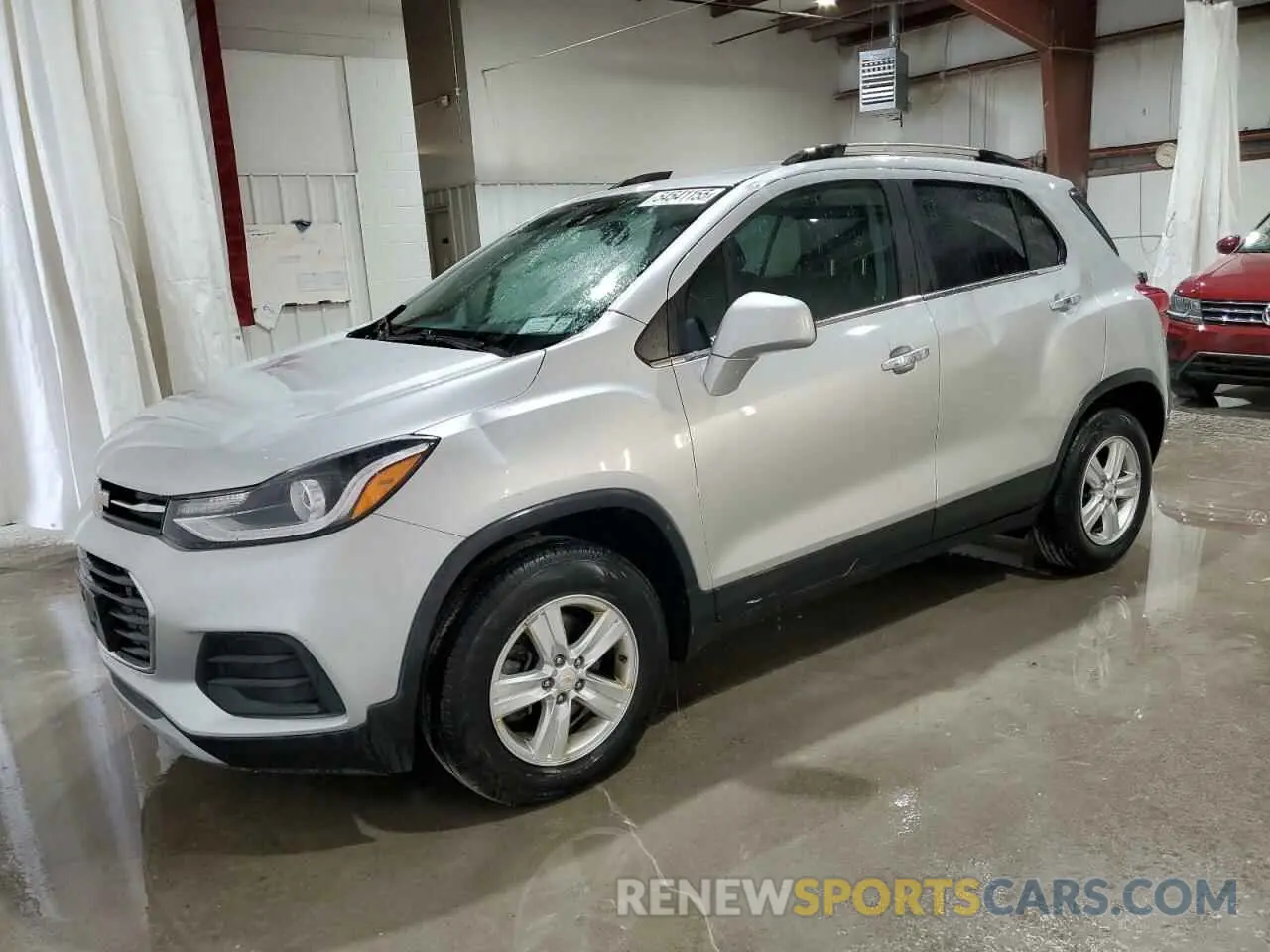 1 Photograph of a damaged car KL7CJPSB8KB932596 CHEVROLET TRAX 2019