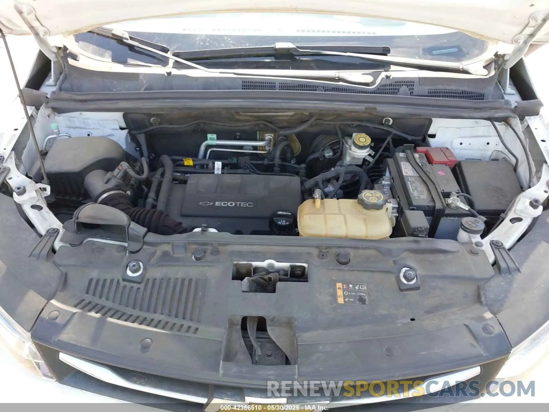 10 Photograph of a damaged car LSGCJKSB6KY008309 CHEVROLET TRAX 2019