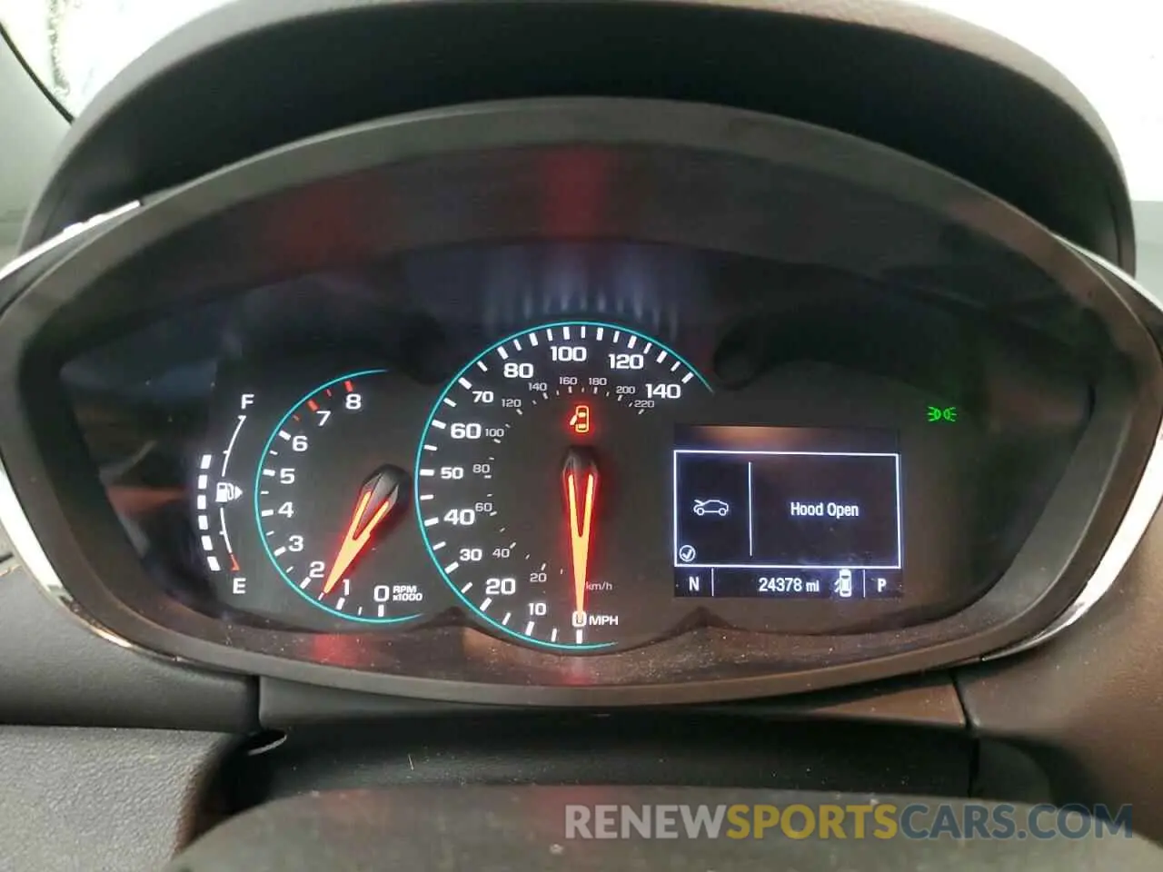 9 Фотография поврежденного автомобиля 3GNCJKSB0LL164609 CHEVROLET TRAX 2020