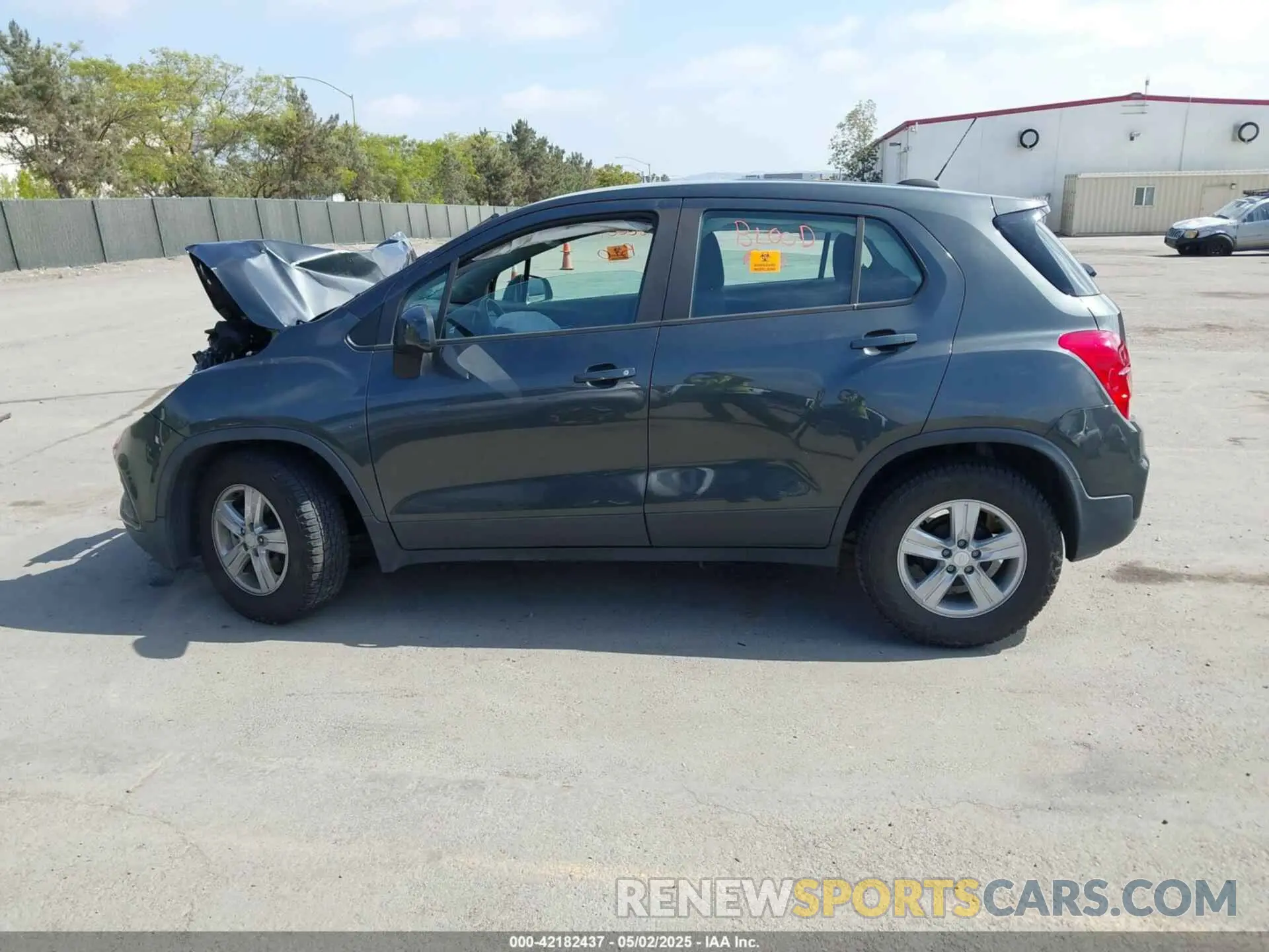 14 Photograph of a damaged car 3GNCJKSB0LL247795 CHEVROLET TRAX 2020