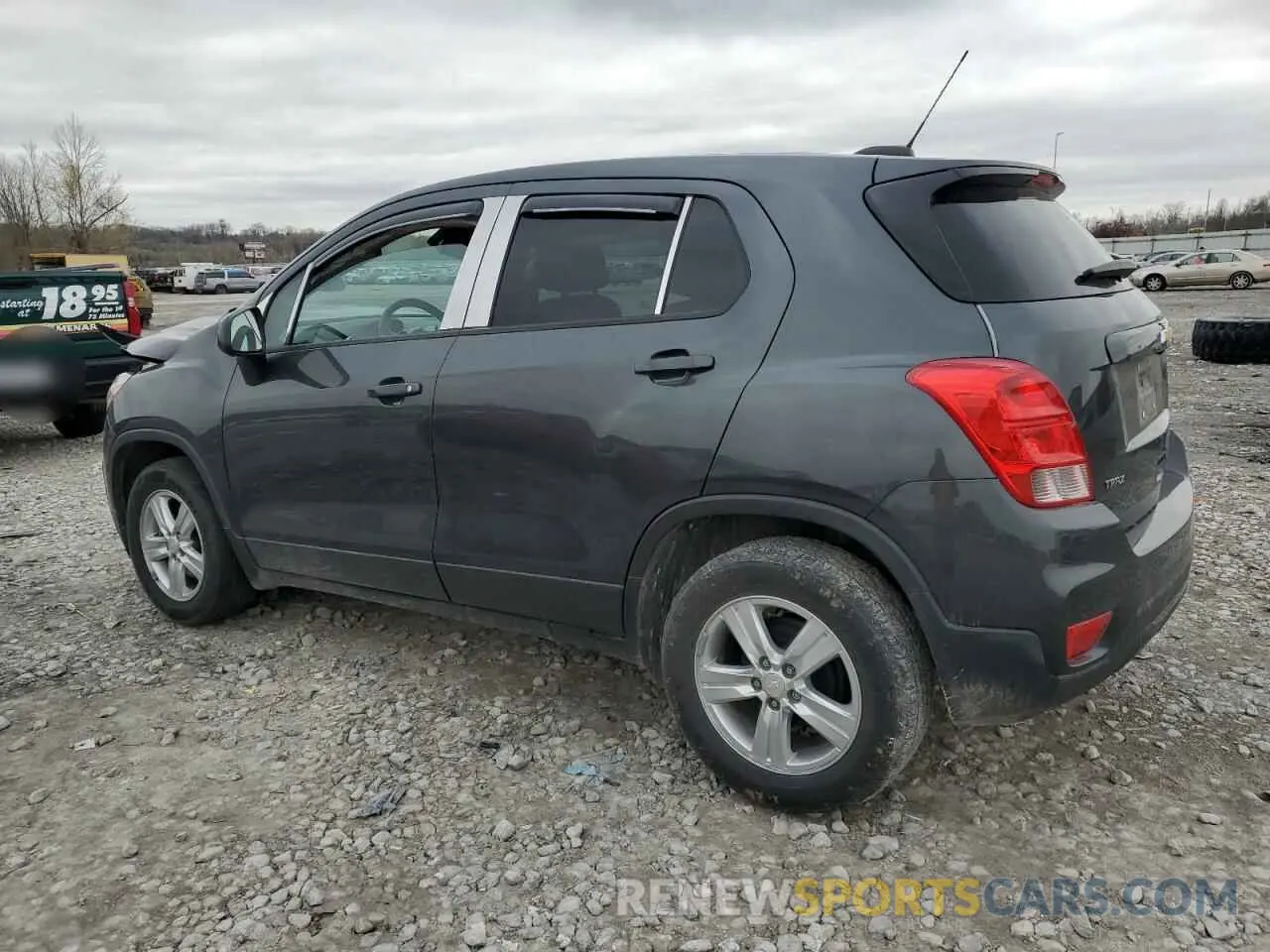 2 Photograph of a damaged car 3GNCJKSB1LL110171 CHEVROLET TRAX 2020