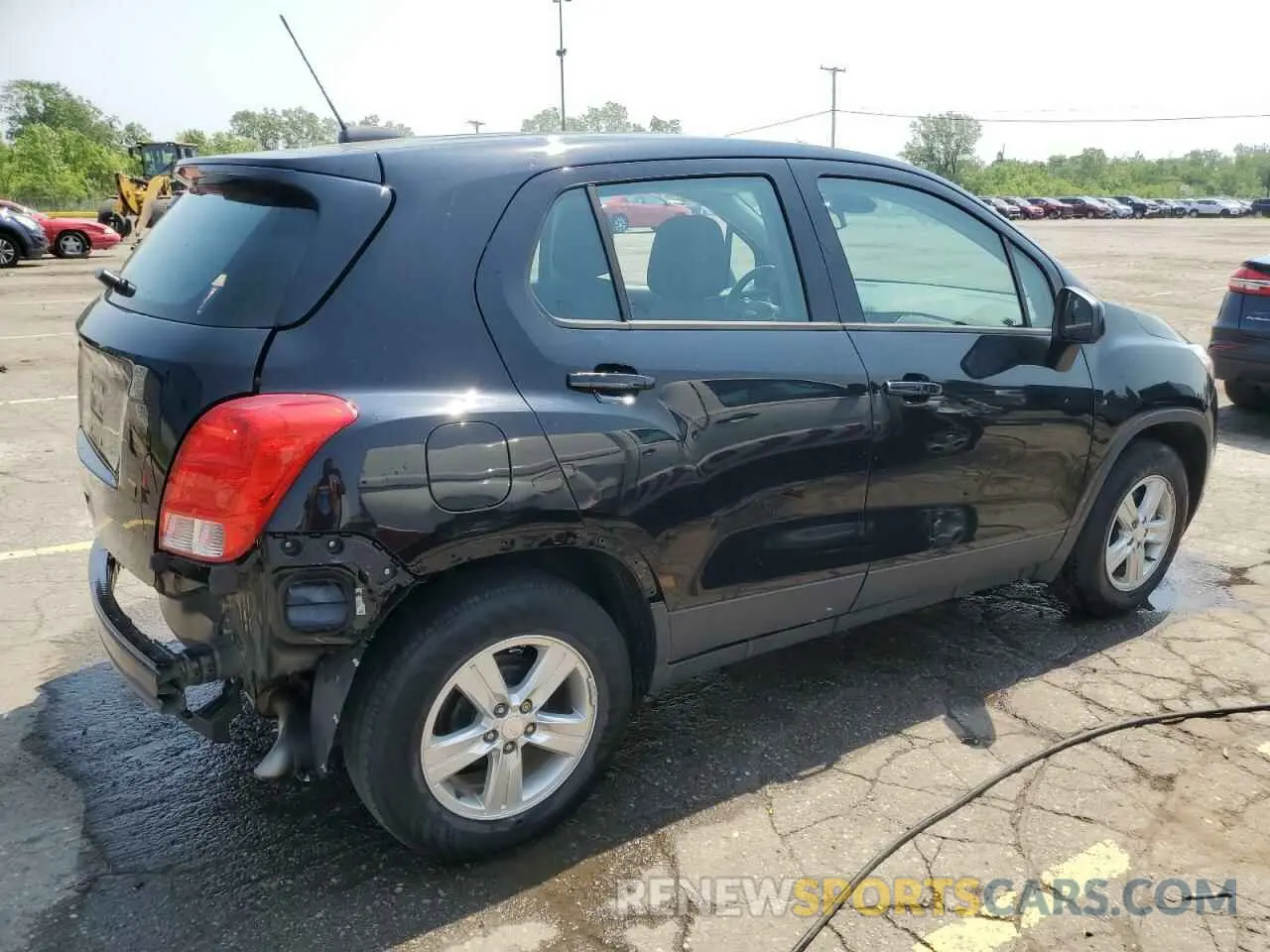 3 Photograph of a damaged car 3GNCJKSB1LL124569 CHEVROLET TRAX 2020
