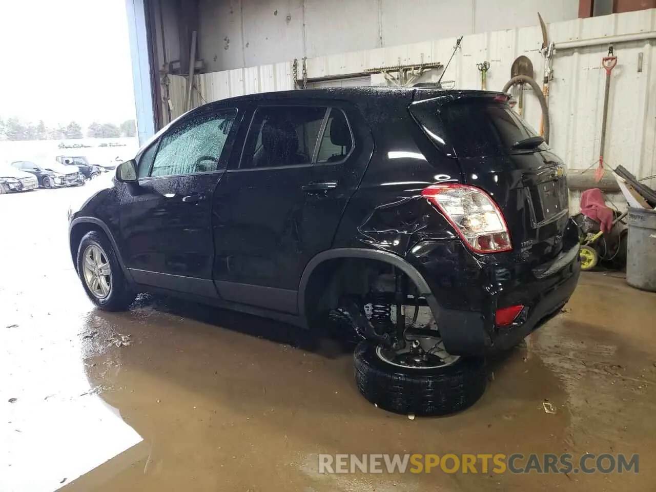2 Photograph of a damaged car 3GNCJKSB2LL111071 CHEVROLET TRAX 2020
