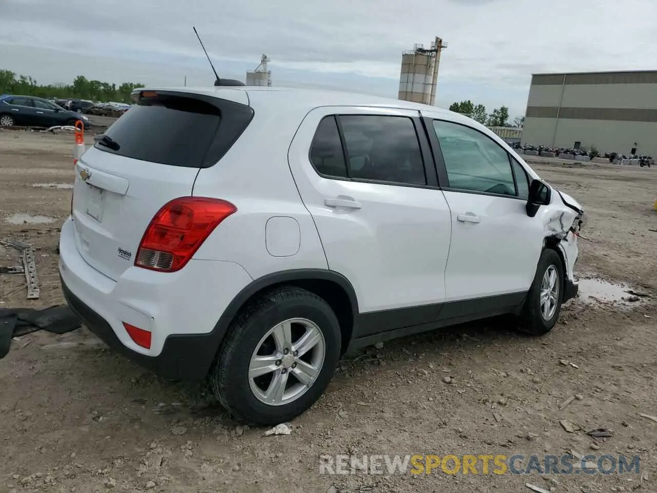 3 Фотография поврежденного автомобиля 3GNCJKSB2LL119140 CHEVROLET TRAX 2020