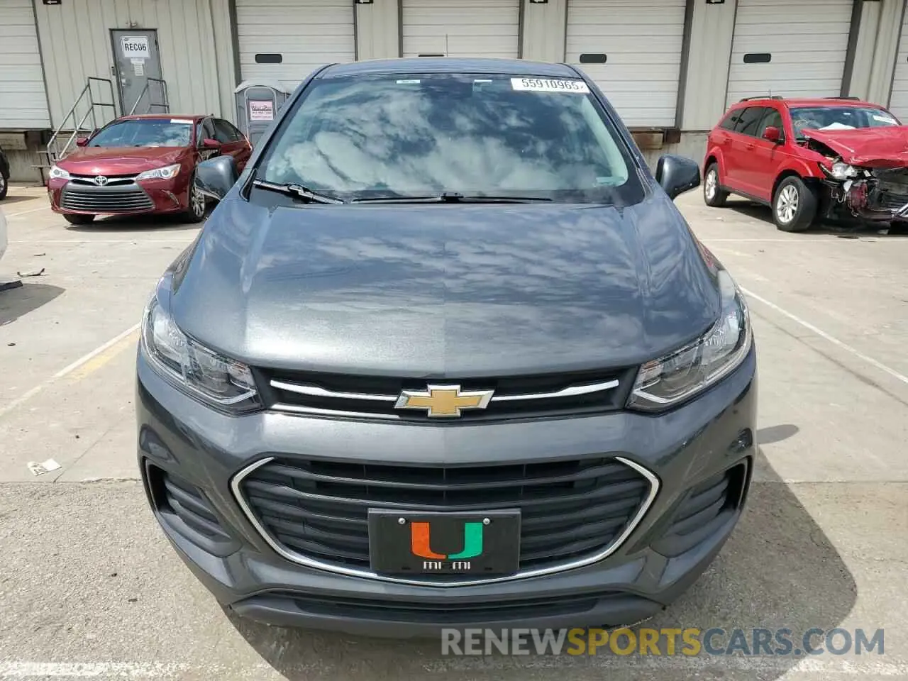 5 Photograph of a damaged car 3GNCJKSB2LL136861 CHEVROLET TRAX 2020
