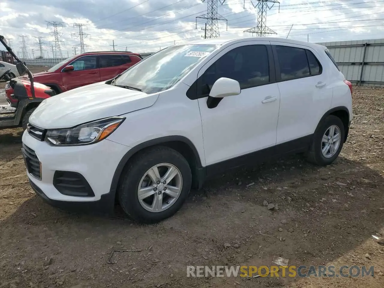 1 Фотография поврежденного автомобиля 3GNCJKSB2LL147410 CHEVROLET TRAX 2020