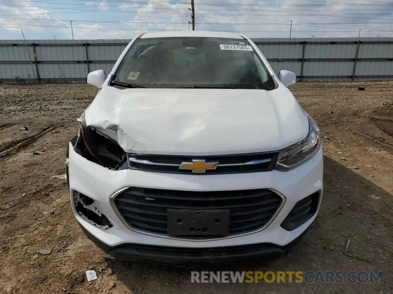 5 Фотография поврежденного автомобиля 3GNCJKSB2LL147410 CHEVROLET TRAX 2020