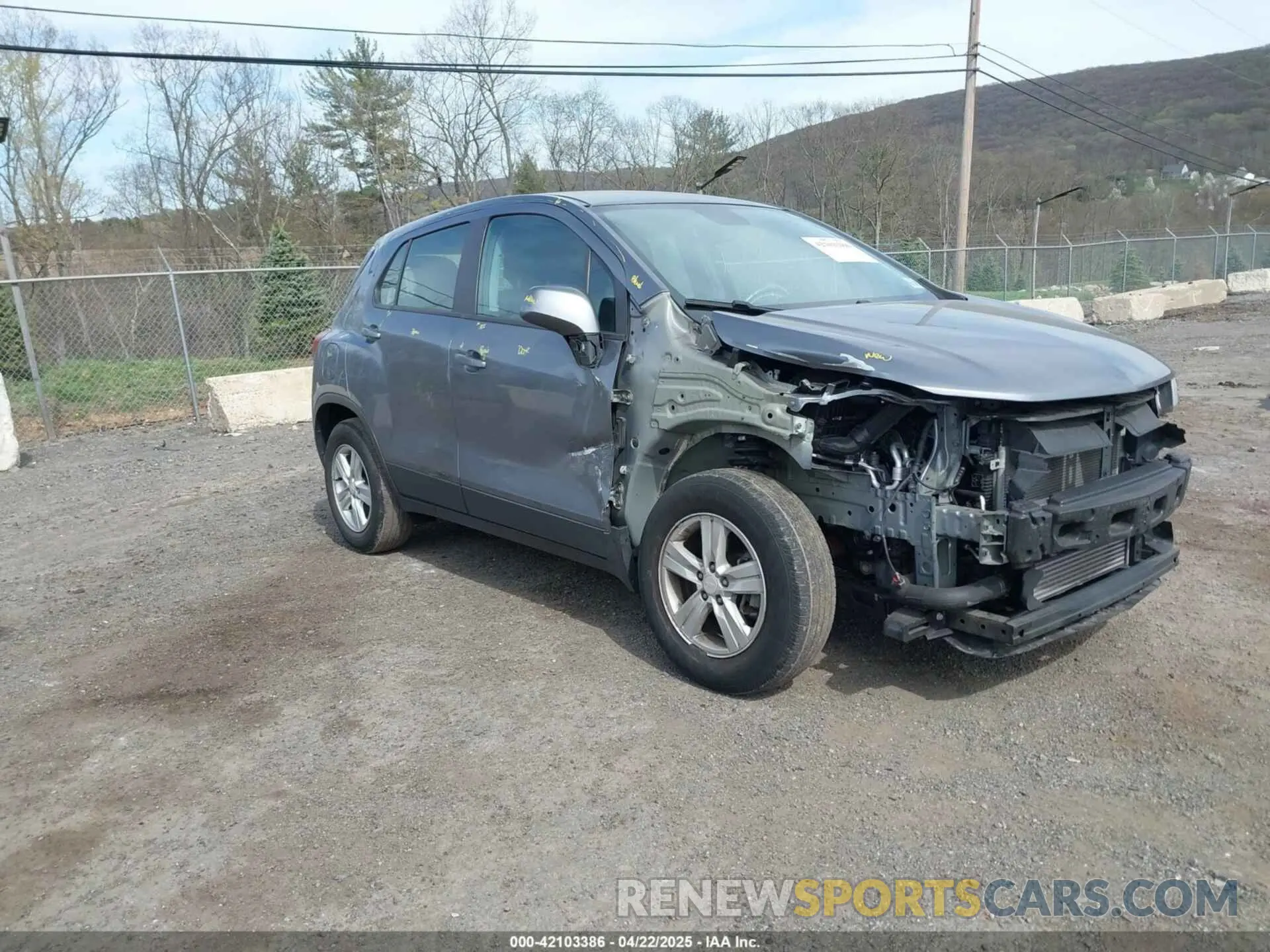 1 Фотография поврежденного автомобиля 3GNCJKSB2LL326823 CHEVROLET TRAX 2020