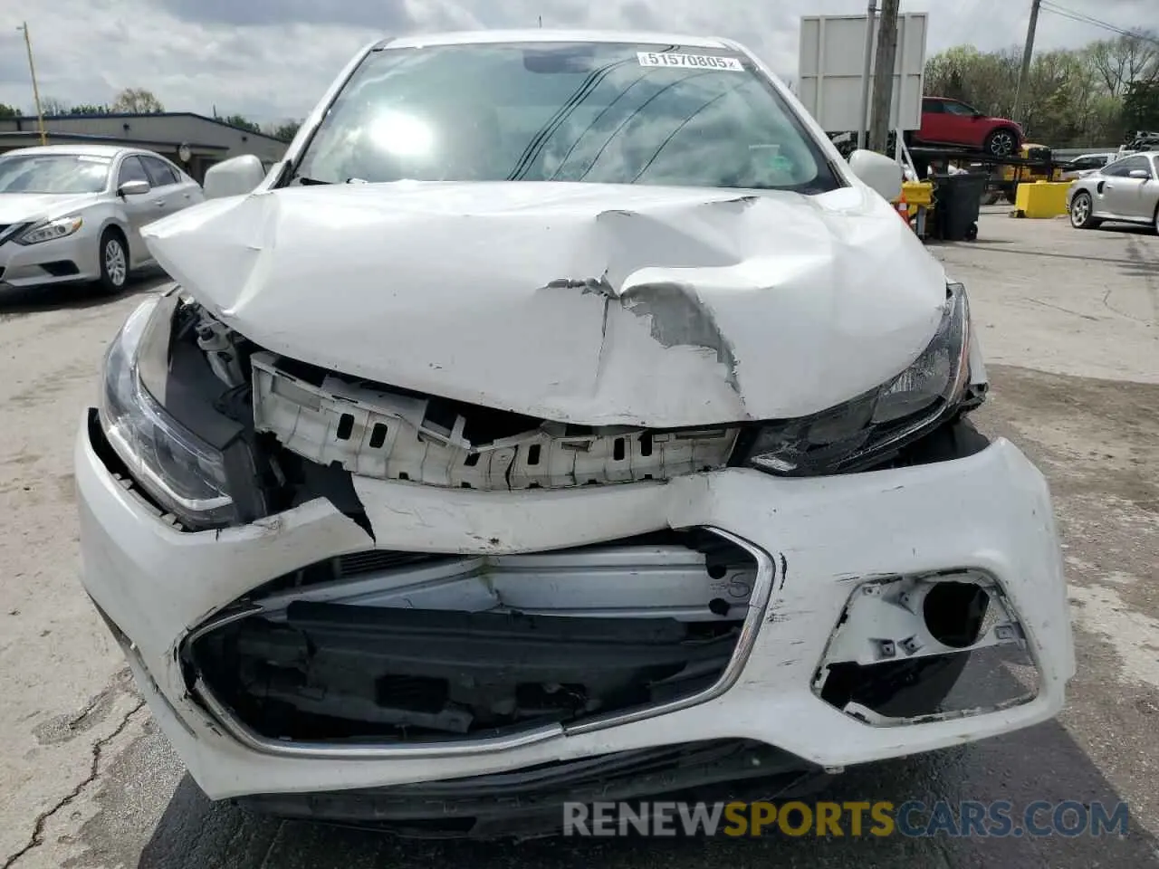 5 Фотография поврежденного автомобиля 3GNCJKSB2LL329799 CHEVROLET TRAX 2020