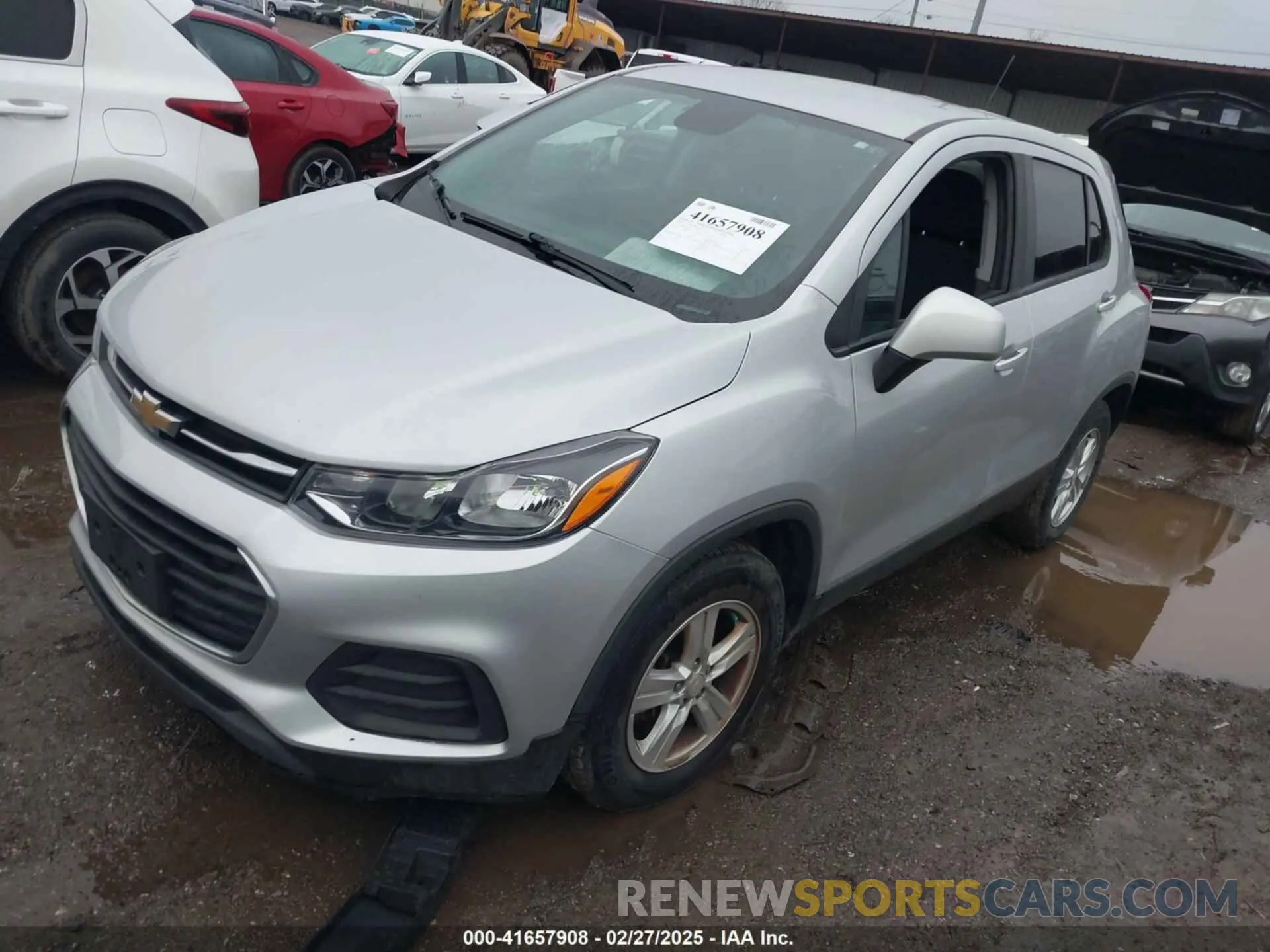 2 Фотография поврежденного автомобиля 3GNCJKSB3LL129210 CHEVROLET TRAX 2020