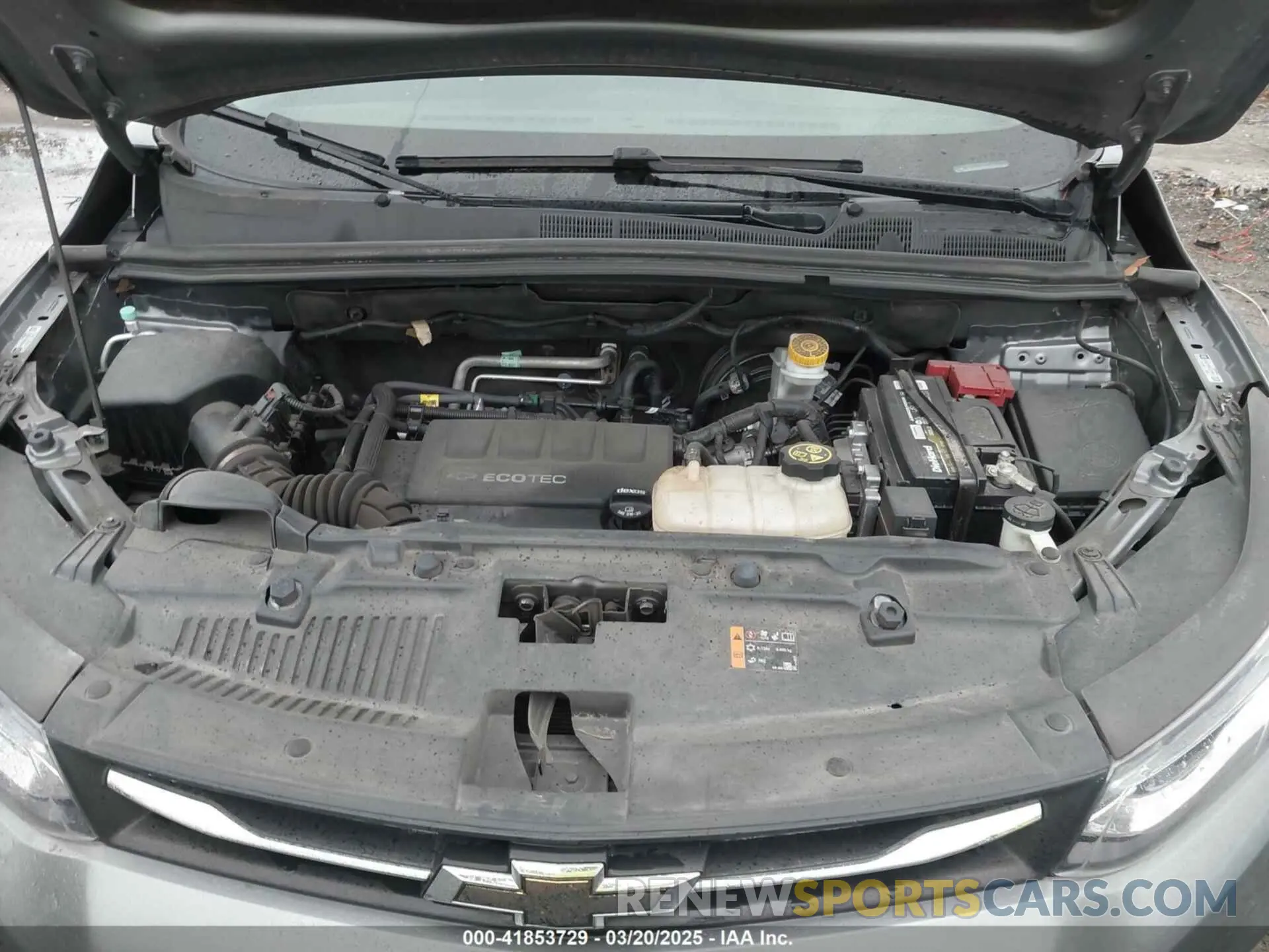 10 Photograph of a damaged car 3GNCJKSB4LL272294 CHEVROLET TRAX 2020
