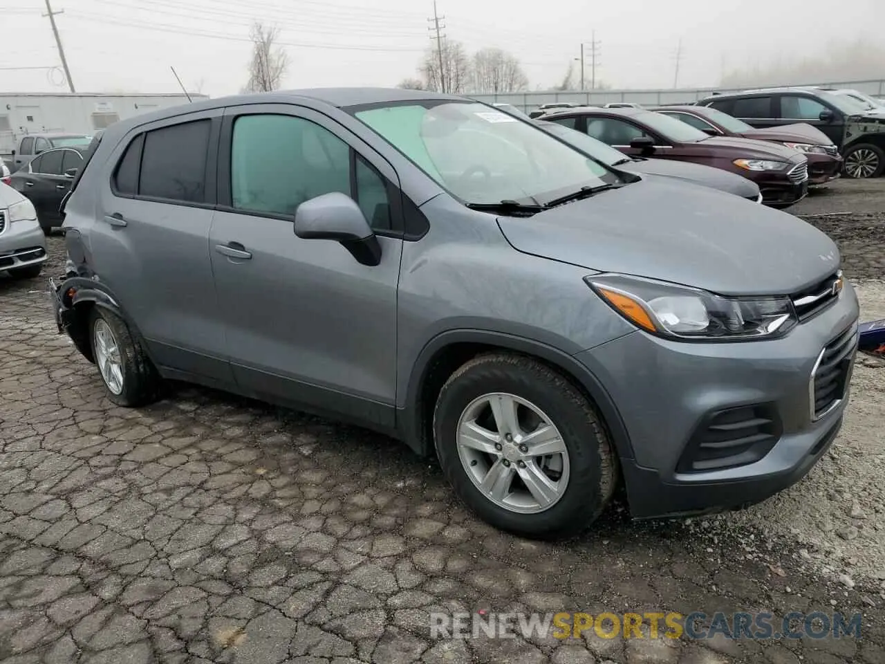 4 Фотография поврежденного автомобиля 3GNCJKSB5LL178666 CHEVROLET TRAX 2020