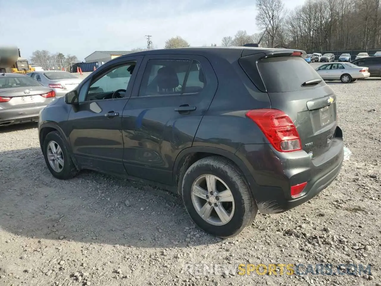 2 Photograph of a damaged car 3GNCJKSB5LL184273 CHEVROLET TRAX 2020