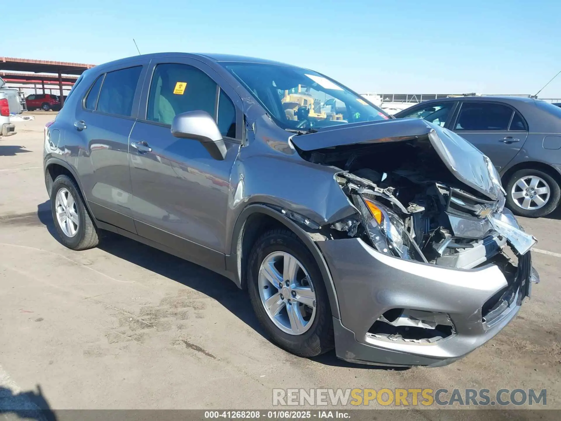 1 Фотография поврежденного автомобиля 3GNCJKSB5LL196536 CHEVROLET TRAX 2020