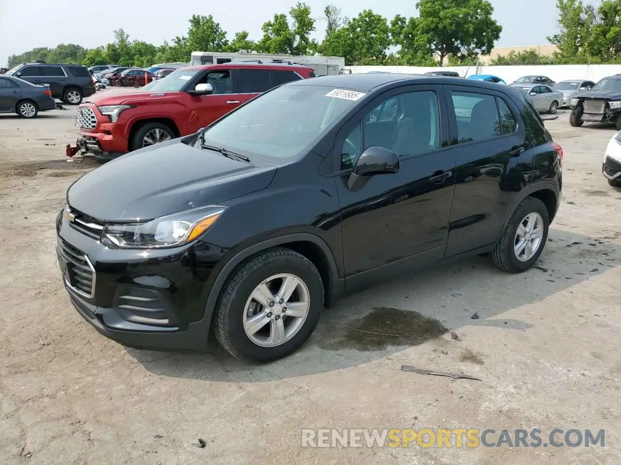 1 Photograph of a damaged car 3GNCJKSB5LL340070 CHEVROLET TRAX 2020