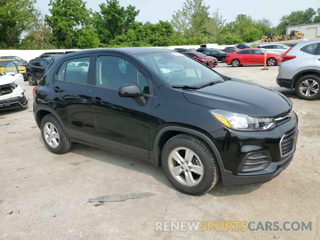 4 Photograph of a damaged car 3GNCJKSB5LL340070 CHEVROLET TRAX 2020