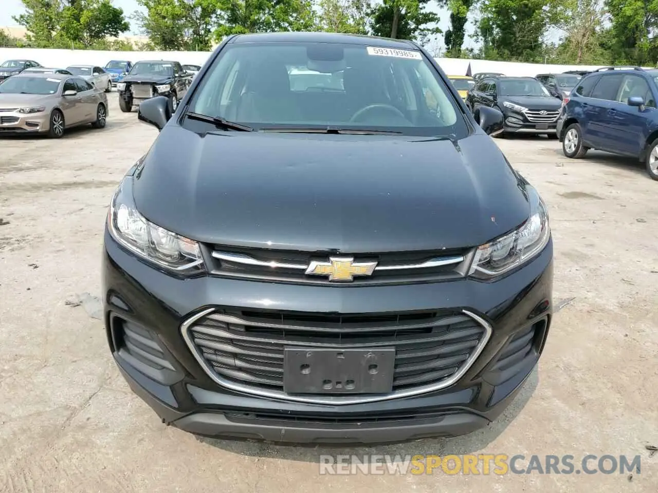 5 Photograph of a damaged car 3GNCJKSB5LL340070 CHEVROLET TRAX 2020