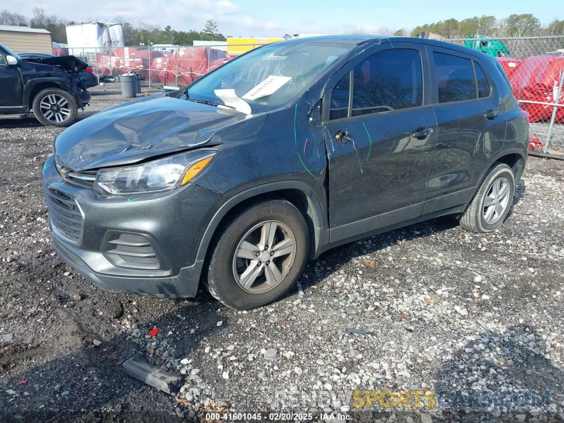 2 Фотография поврежденного автомобиля 3GNCJKSB7LL126262 CHEVROLET TRAX 2020