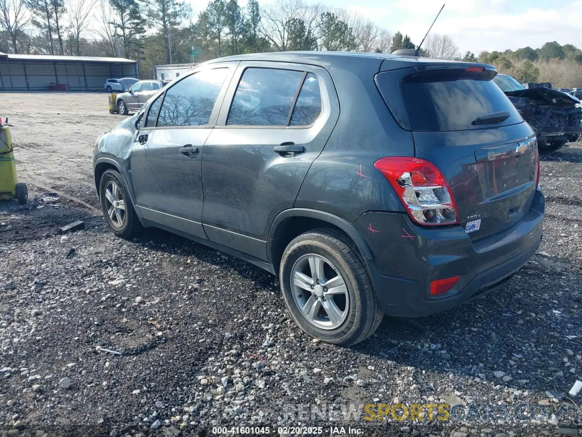 3 Фотография поврежденного автомобиля 3GNCJKSB7LL126262 CHEVROLET TRAX 2020