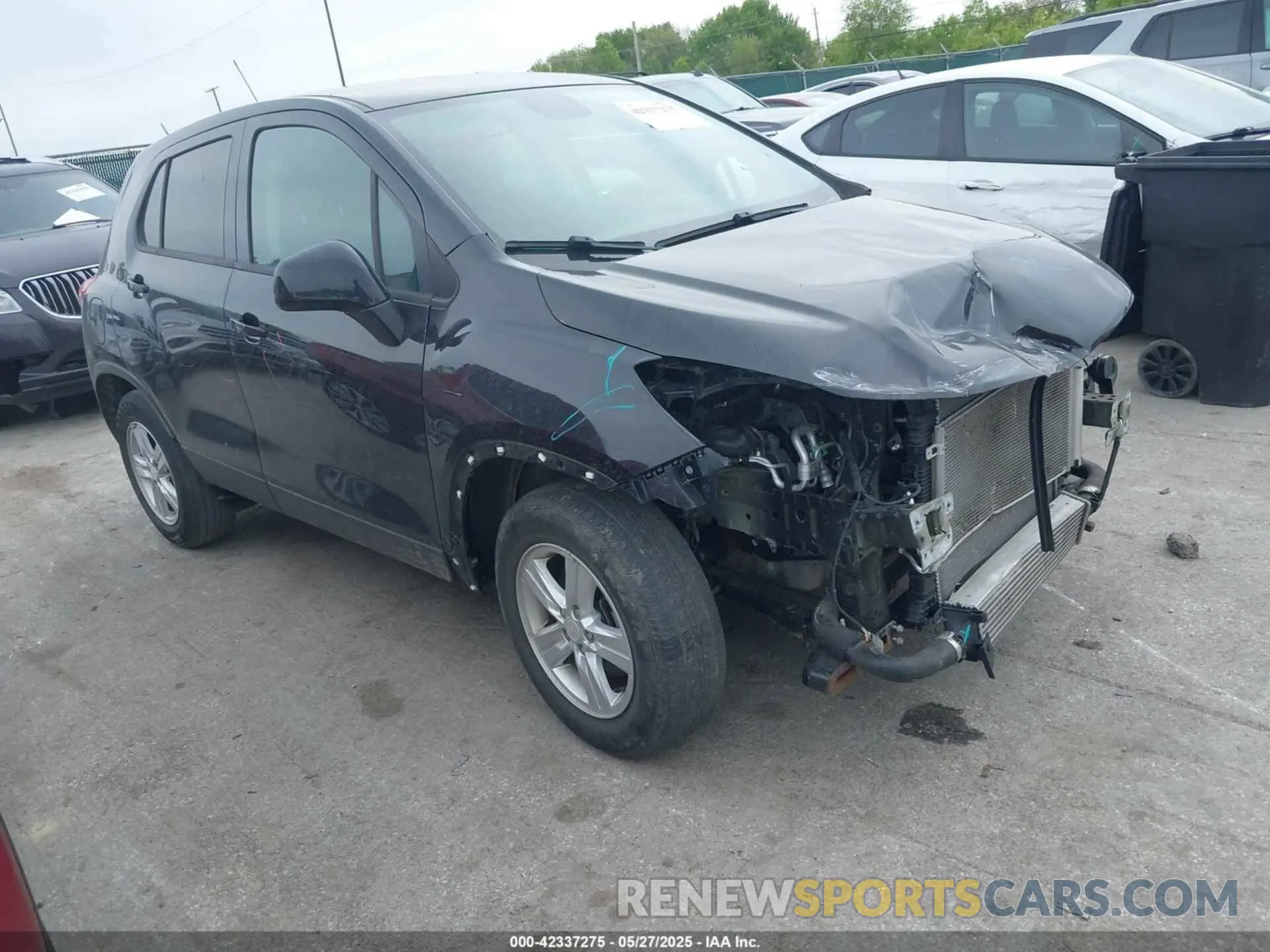 1 Photograph of a damaged car 3GNCJKSB7LL165868 CHEVROLET TRAX 2020