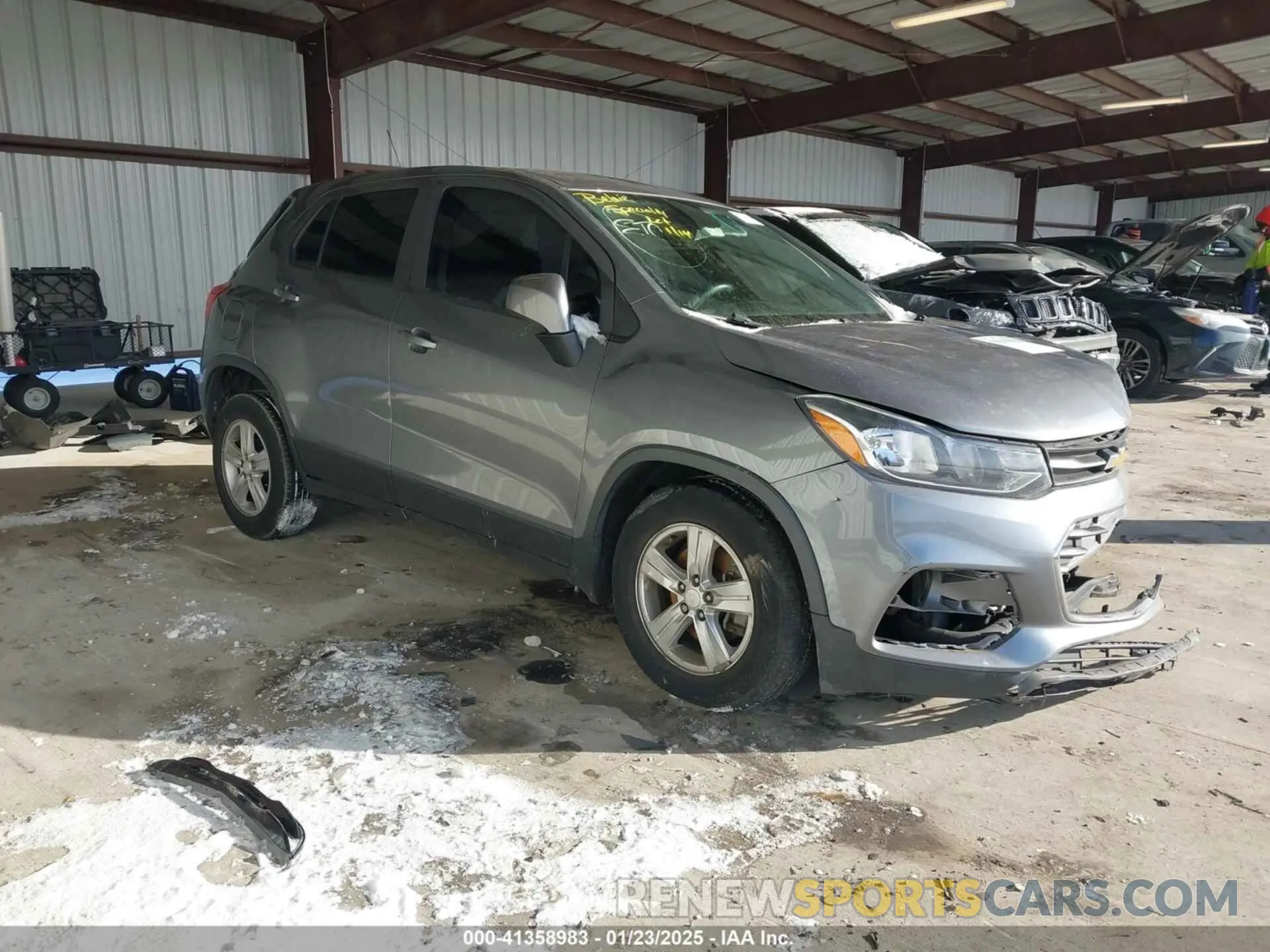 1 Photograph of a damaged car 3GNCJKSB7LL286075 CHEVROLET TRAX 2020