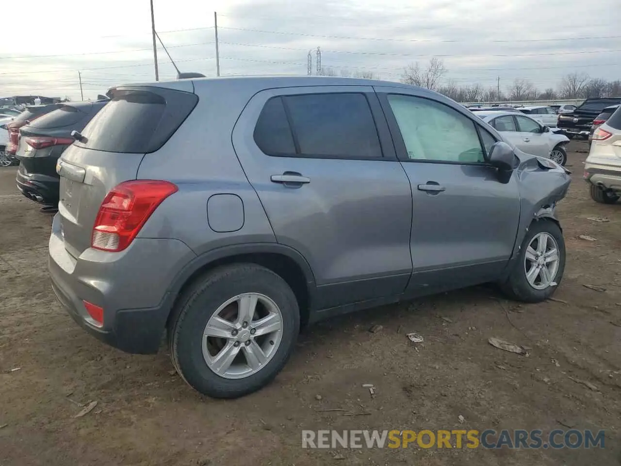 3 Photograph of a damaged car 3GNCJKSB7LL315171 CHEVROLET TRAX 2020