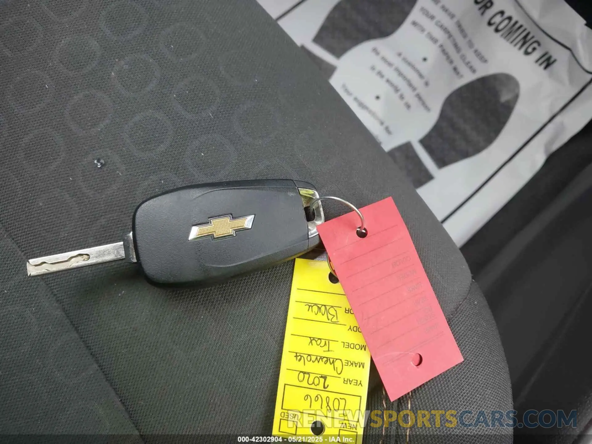 10 Photograph of a damaged car 3GNCJKSB8LL125797 CHEVROLET TRAX 2020