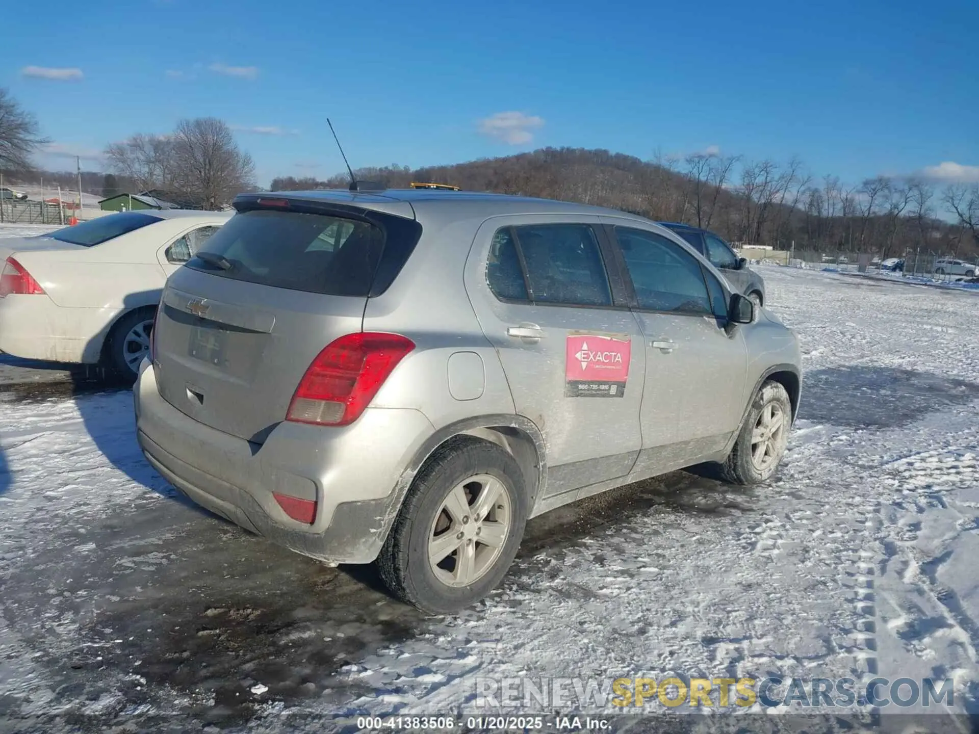 4 Photograph of a damaged car 3GNCJKSB9LL121922 CHEVROLET TRAX 2020