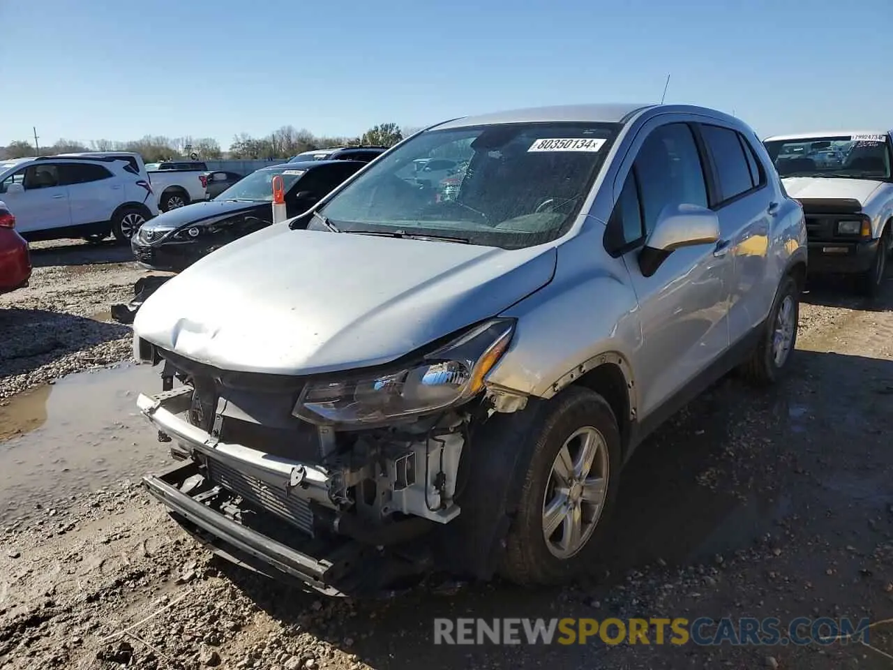 1 Фотография поврежденного автомобиля 3GNCJKSB9LL127686 CHEVROLET TRAX 2020