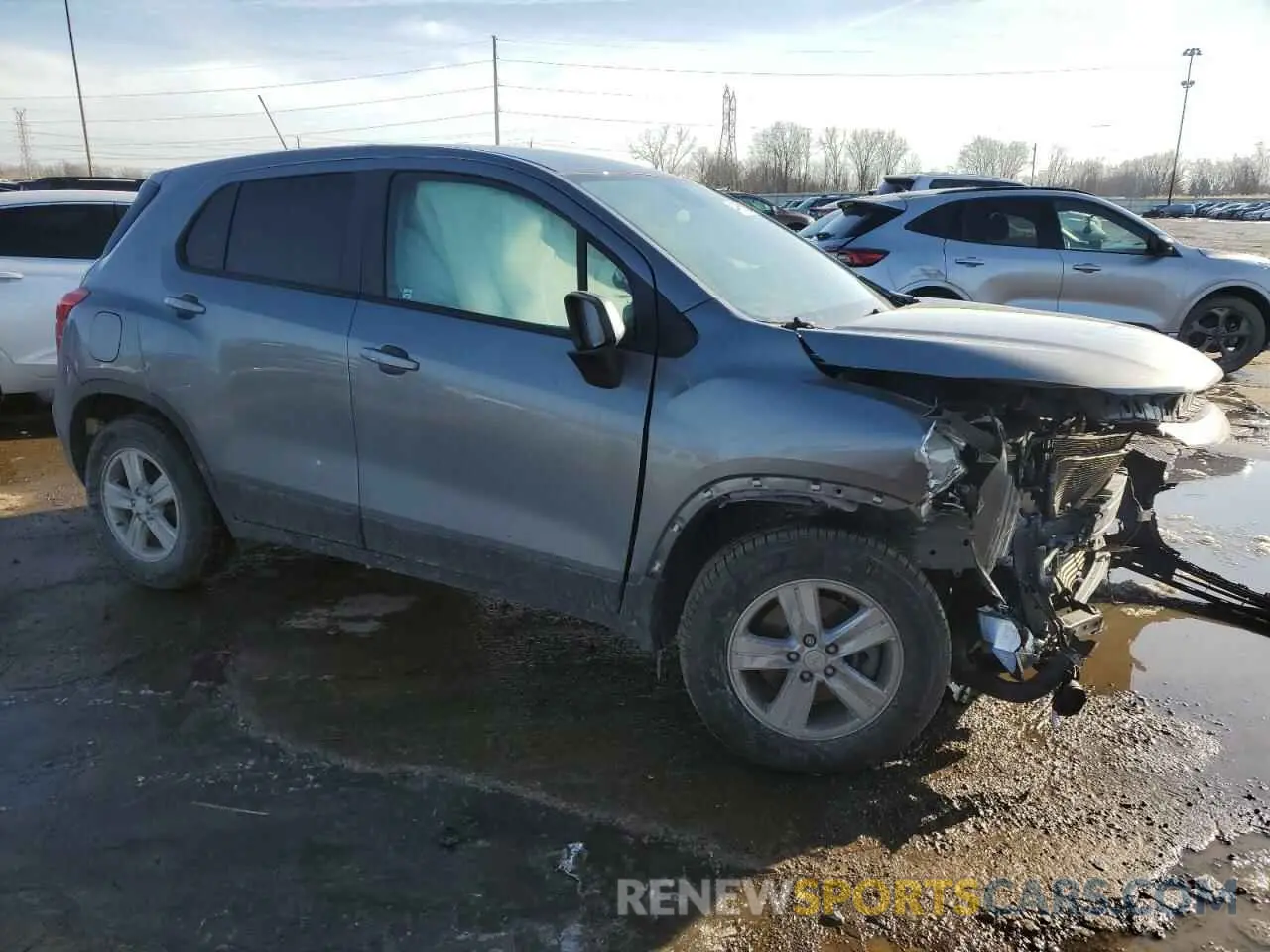 4 Фотография поврежденного автомобиля 3GNCJKSB9LL157657 CHEVROLET TRAX 2020