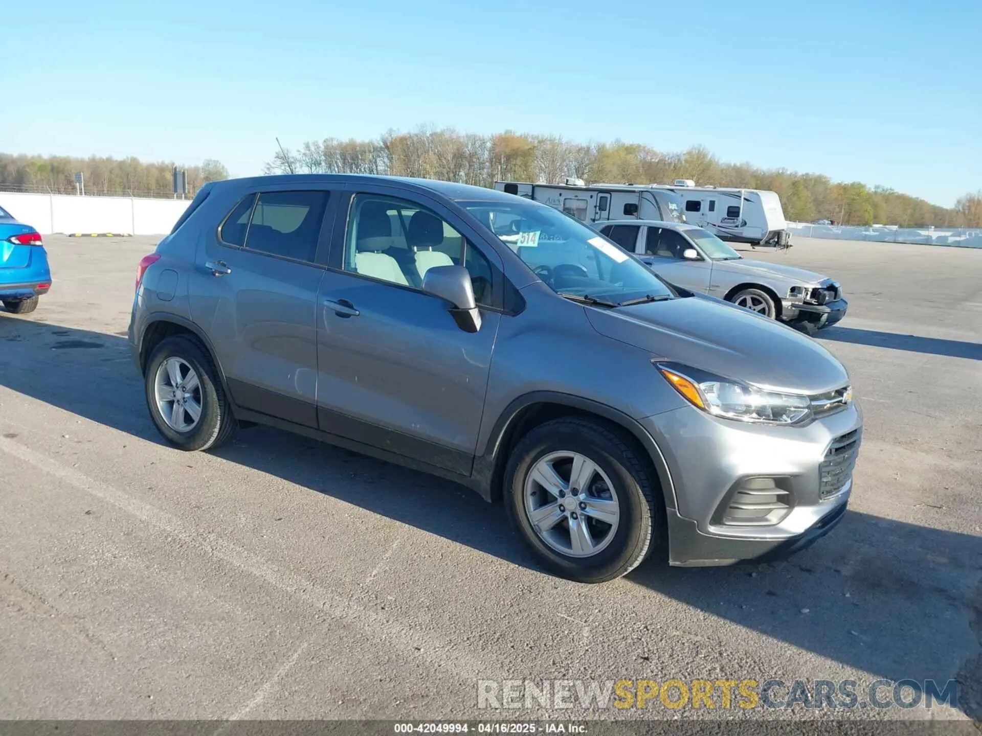 1 Photograph of a damaged car 3GNCJKSB9LL161174 CHEVROLET TRAX 2020