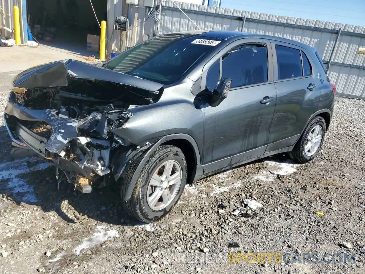 1 Photograph of a damaged car 3GNCJKSB9LL186723 CHEVROLET TRAX 2020