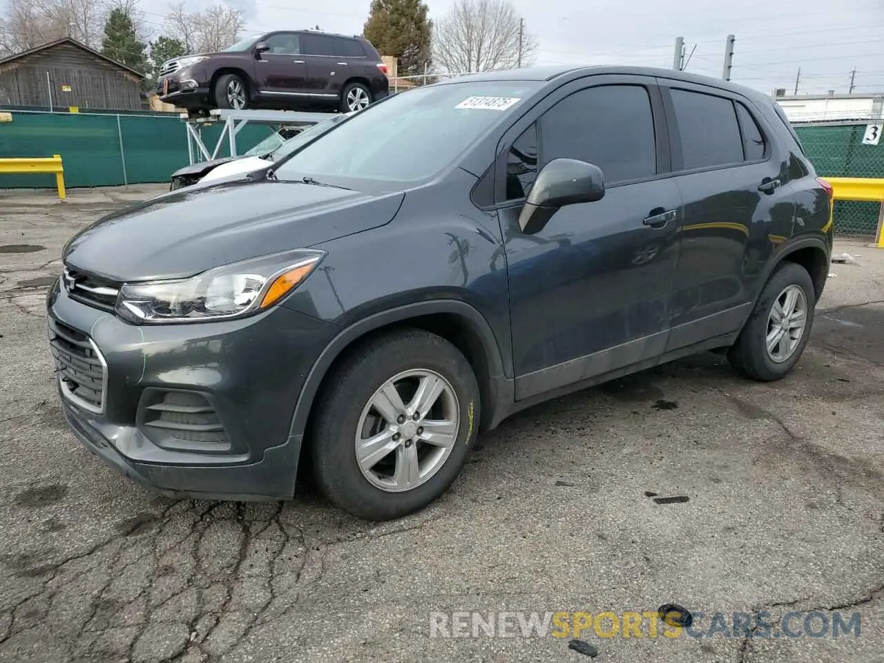 1 Photograph of a damaged car 3GNCJKSB9LL202936 CHEVROLET TRAX 2020